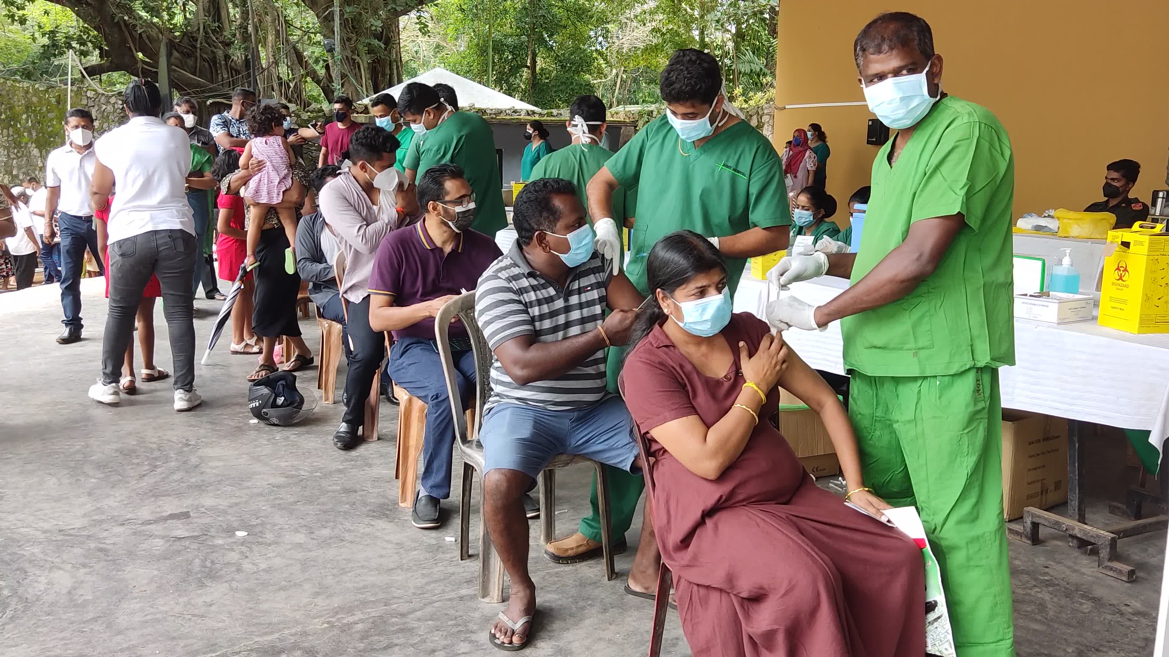 Sri Lankans receive Pfizer booster Covid-19 vaccine   