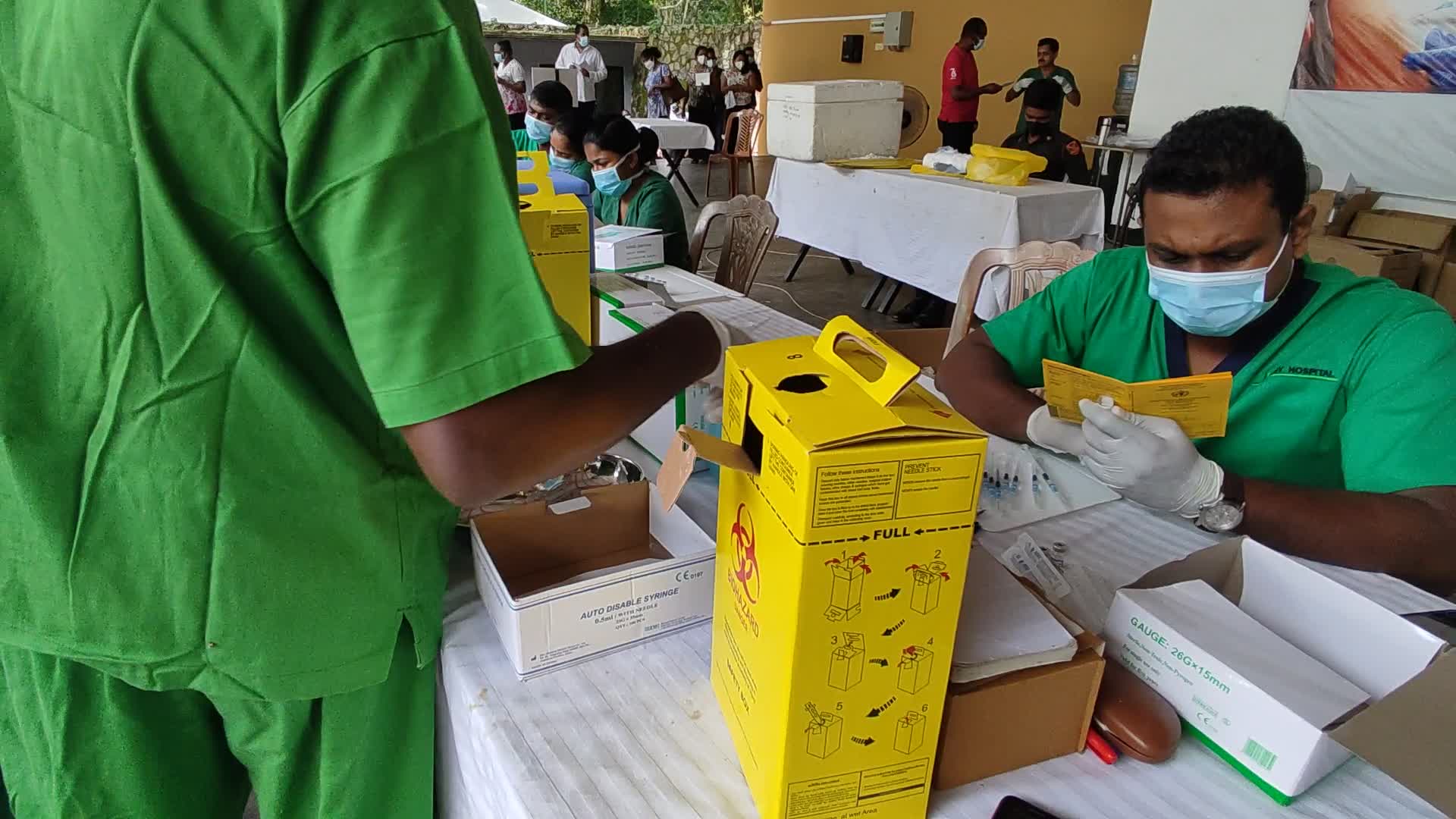 Sri Lankans receive Pfizer booster Covid-19 vaccine   