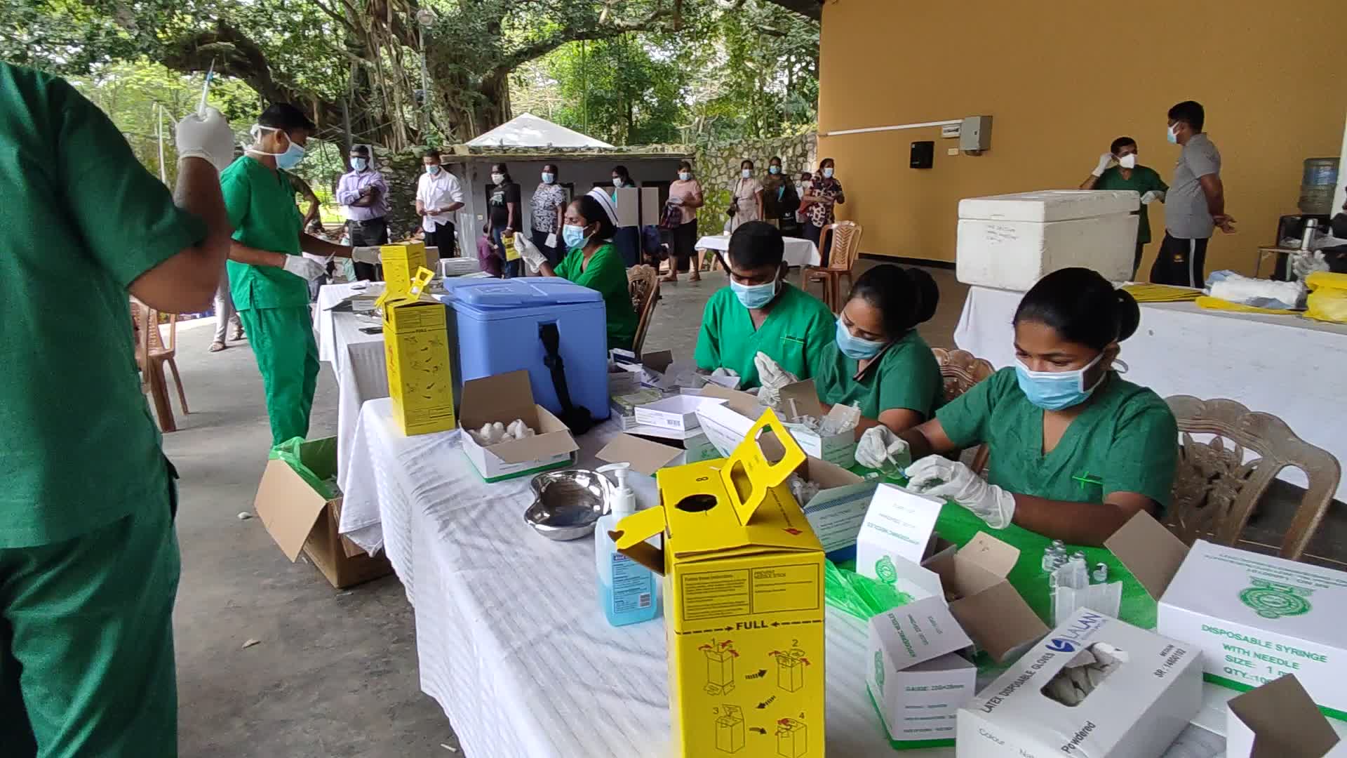 Sri Lankans receive Pfizer booster Covid-19 vaccine   
