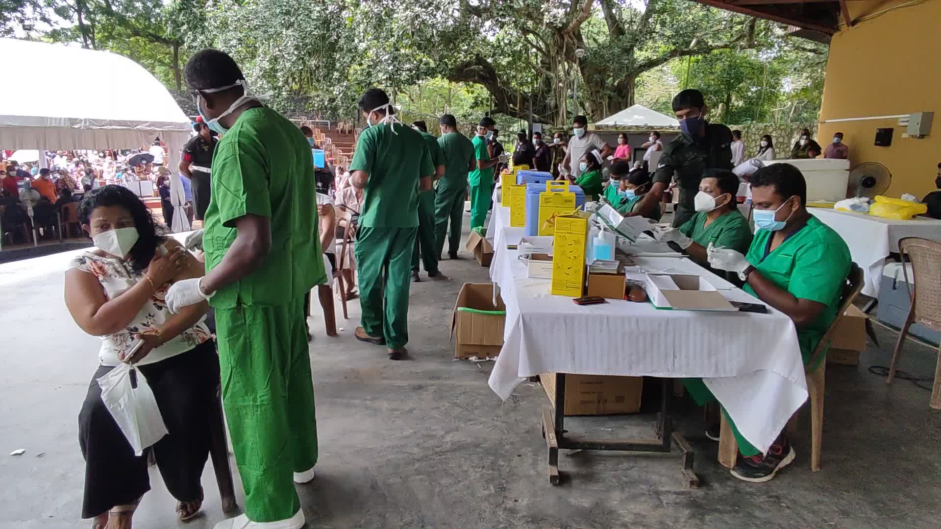 Sri Lankans receive Pfizer booster Covid-19 vaccine   