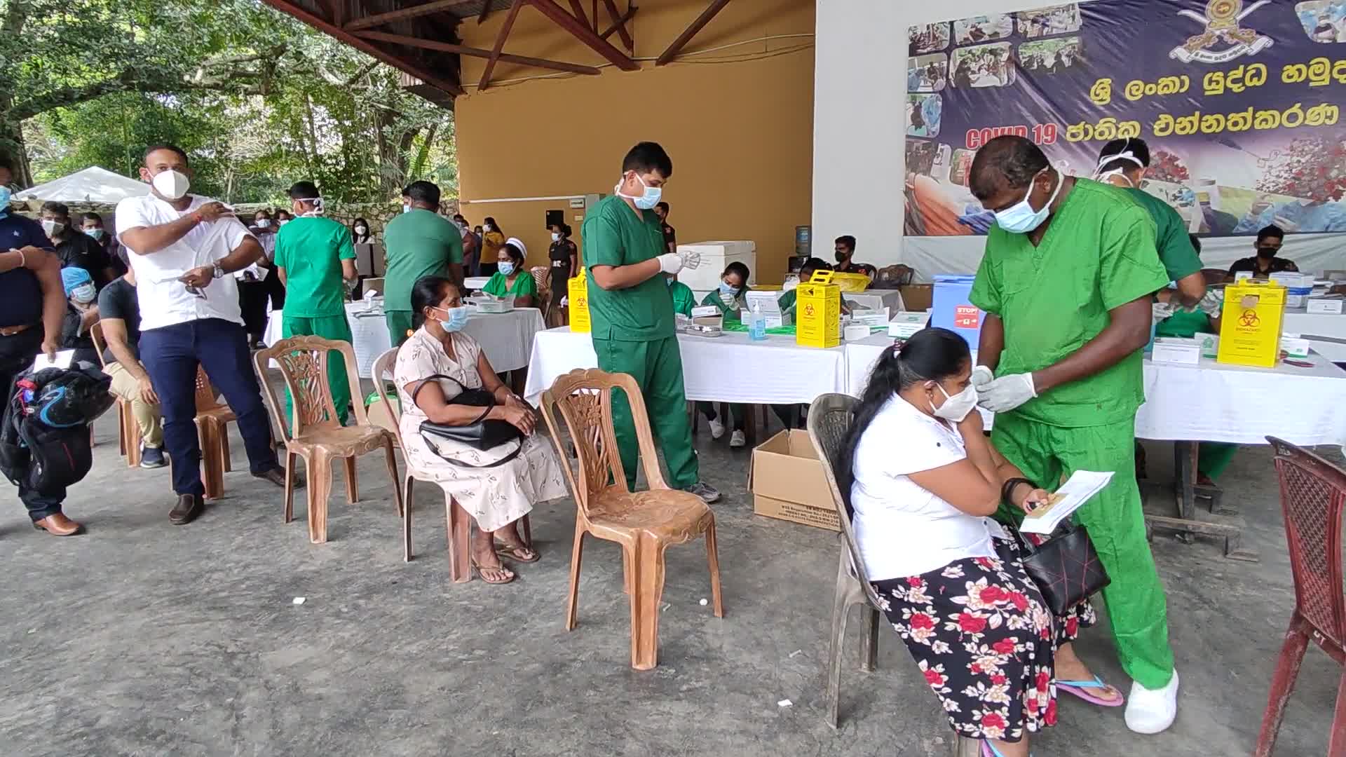 Sri Lankans receive Pfizer booster Covid-19 vaccine   