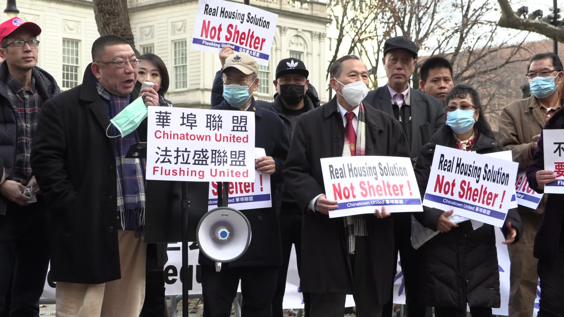 NYC: Chinatown and Flushing residents against shelters