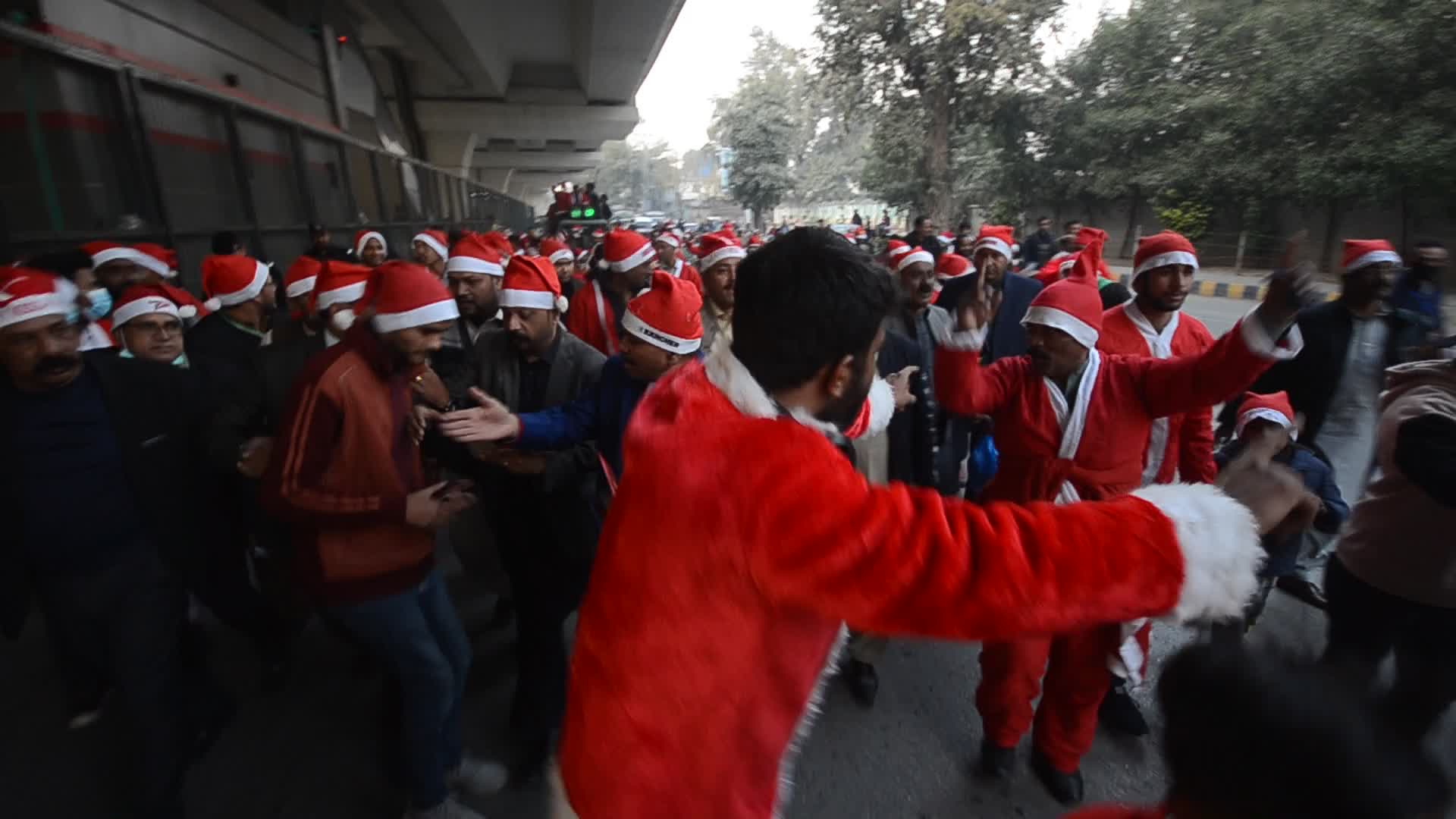Christmas preparation in Pakistan