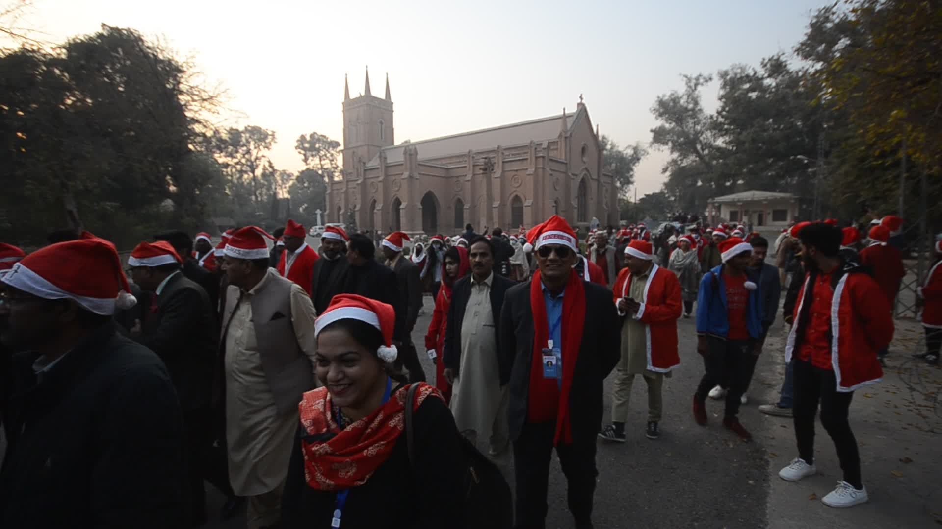 Christmas preparation in Pakistan