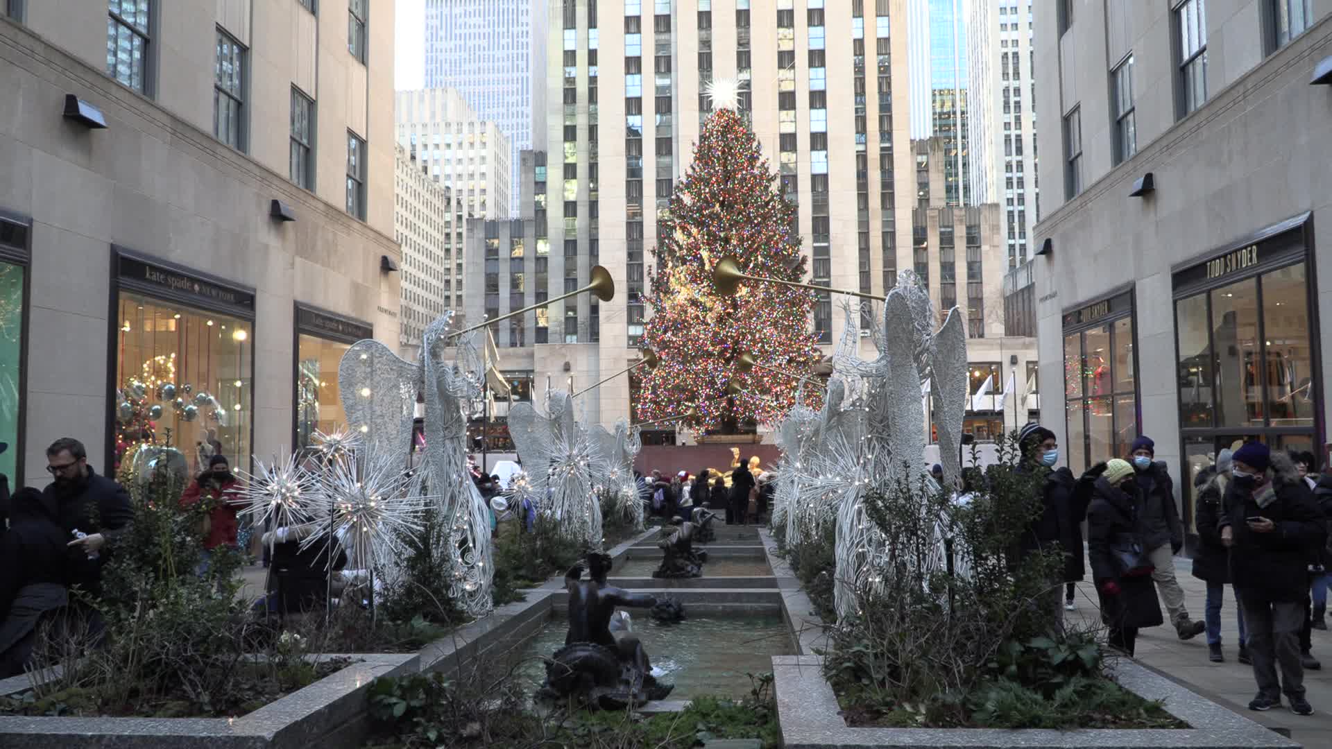 NYC: Rockefeller Center Christmas Tree