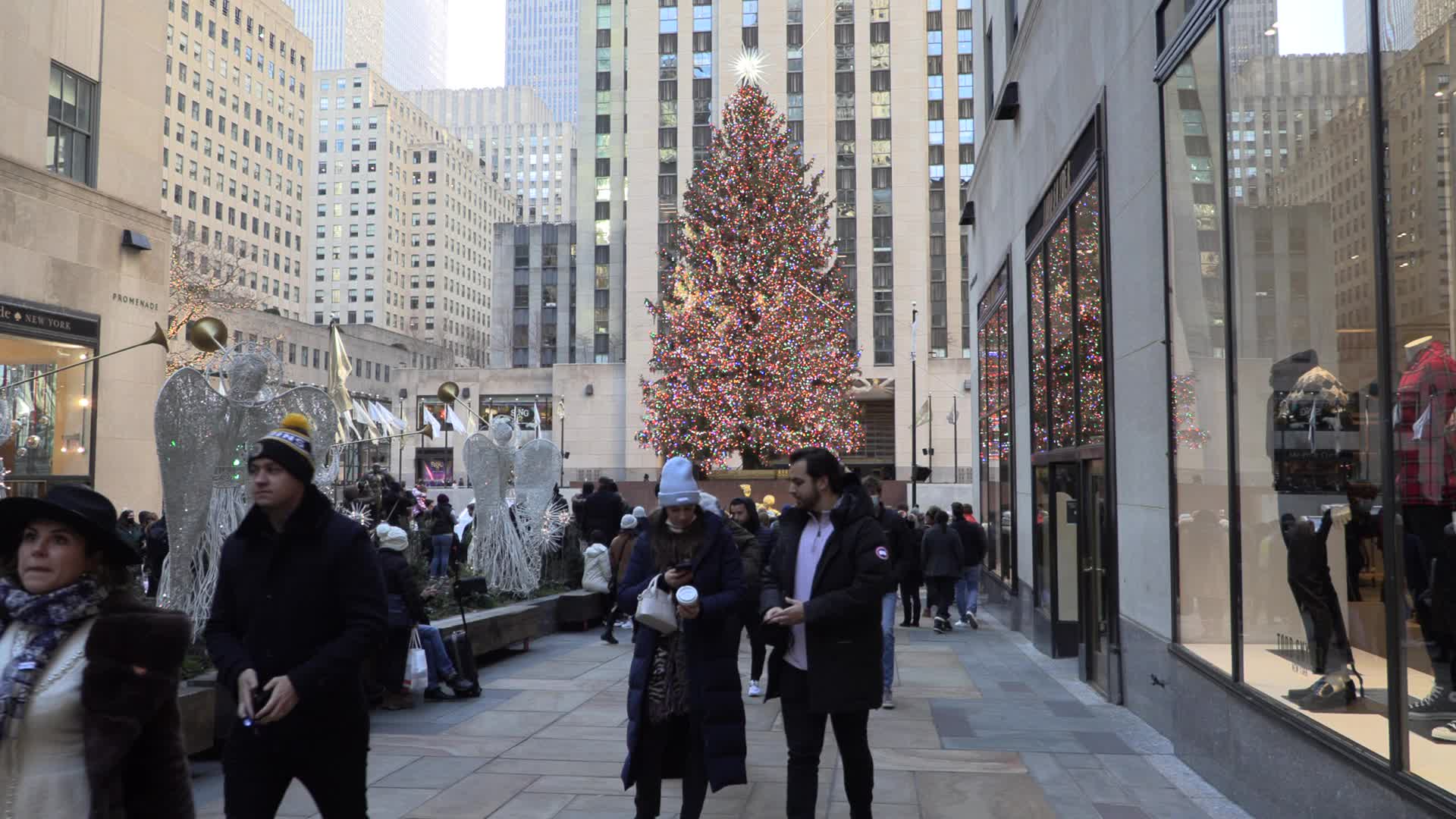 NYC: Rockefeller Center Christmas Tree