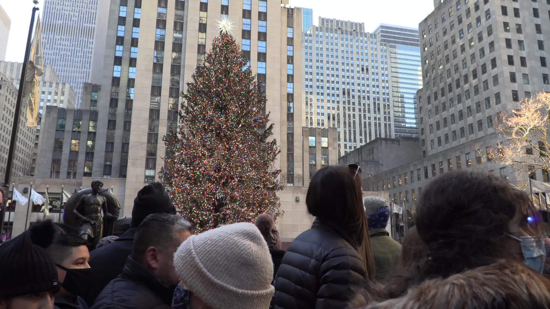 NYC: Rockefeller Center Christmas Tree