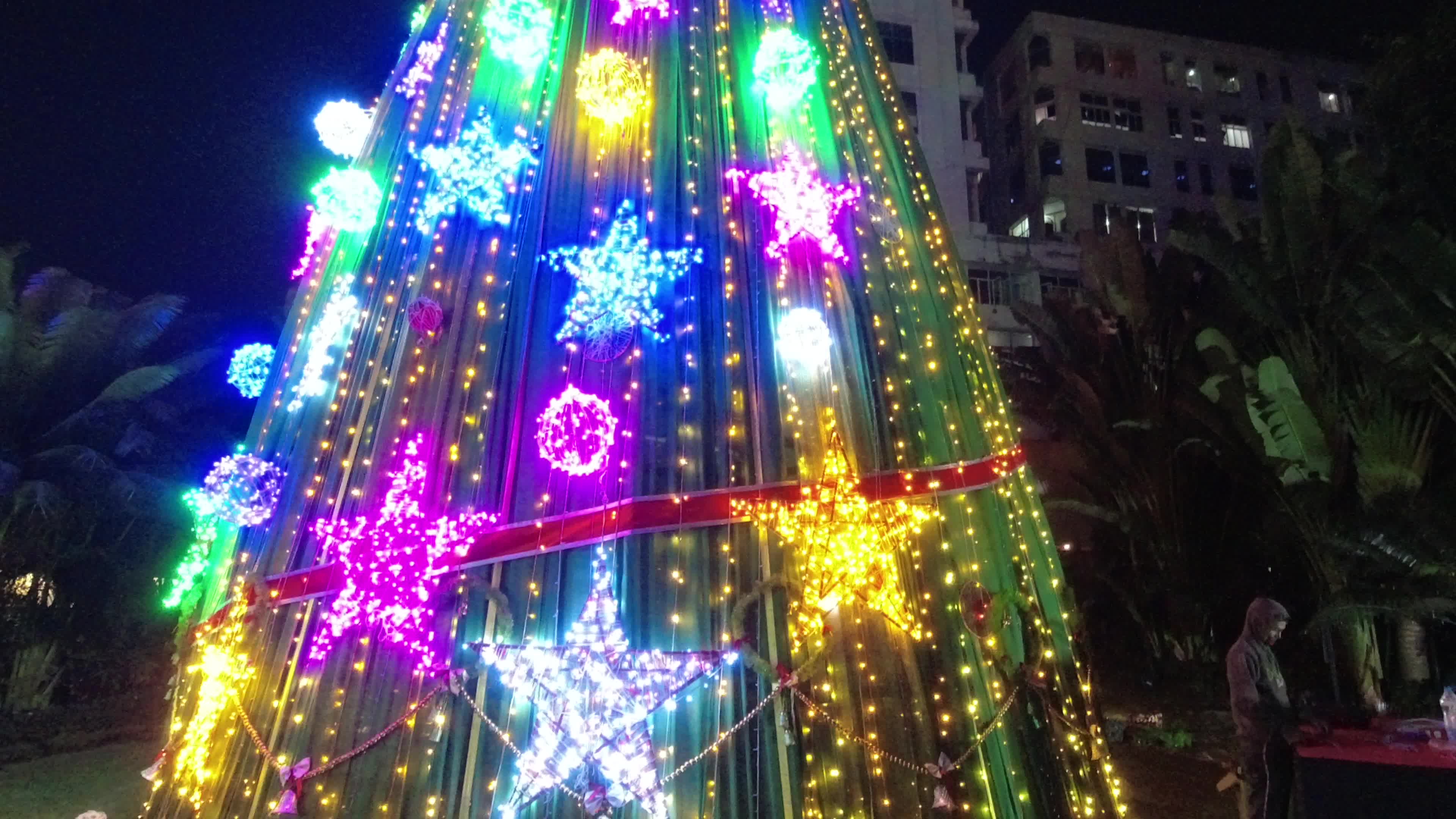 Celebration ahead of Christmas Kolkata .