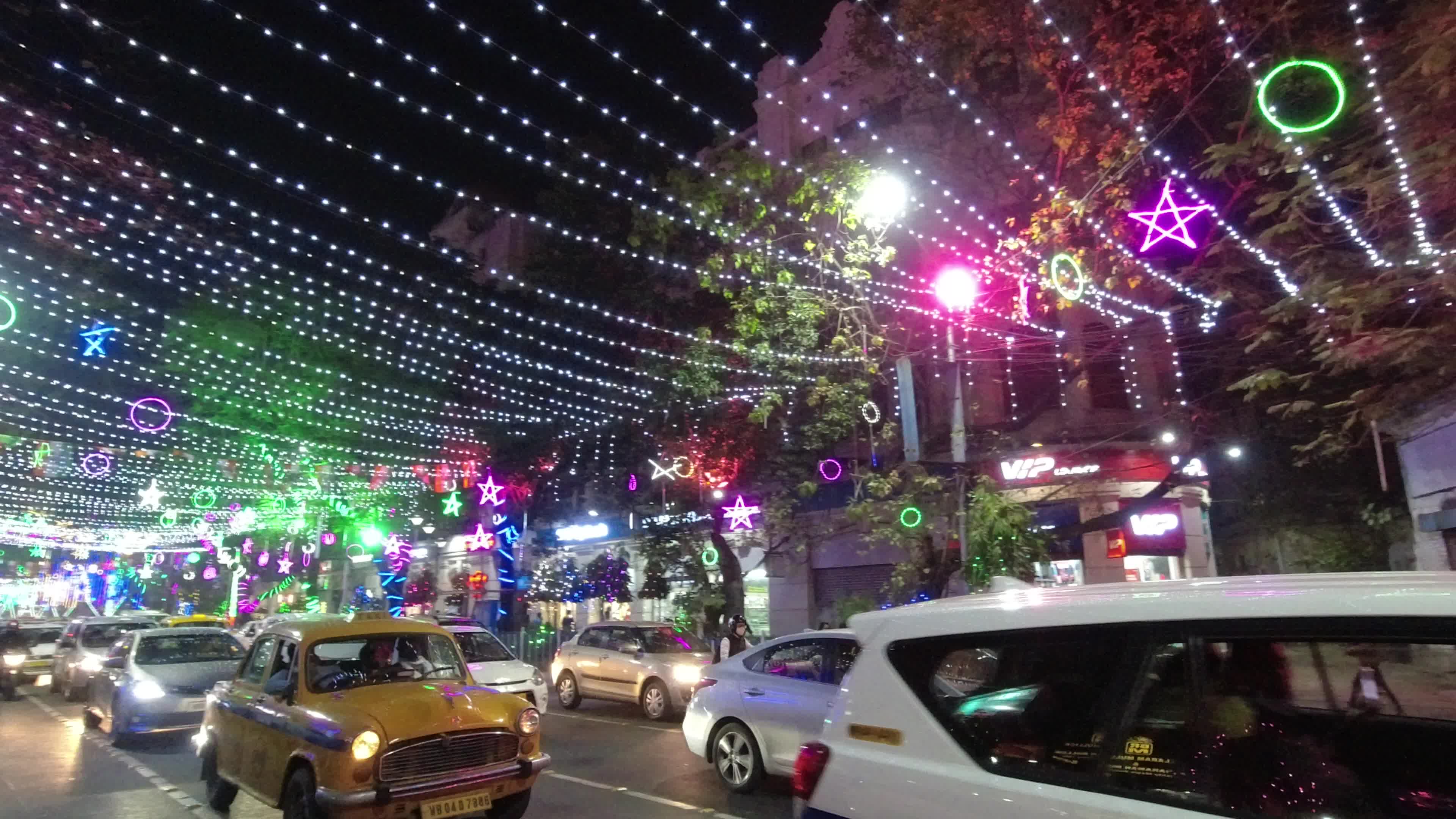 Celebration ahead of Christmas Kolkata .