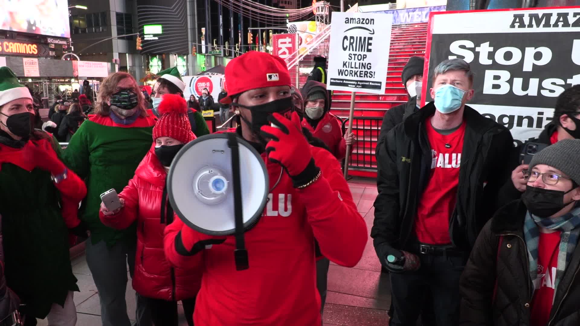 NY: Amazon Labor Union Rally 