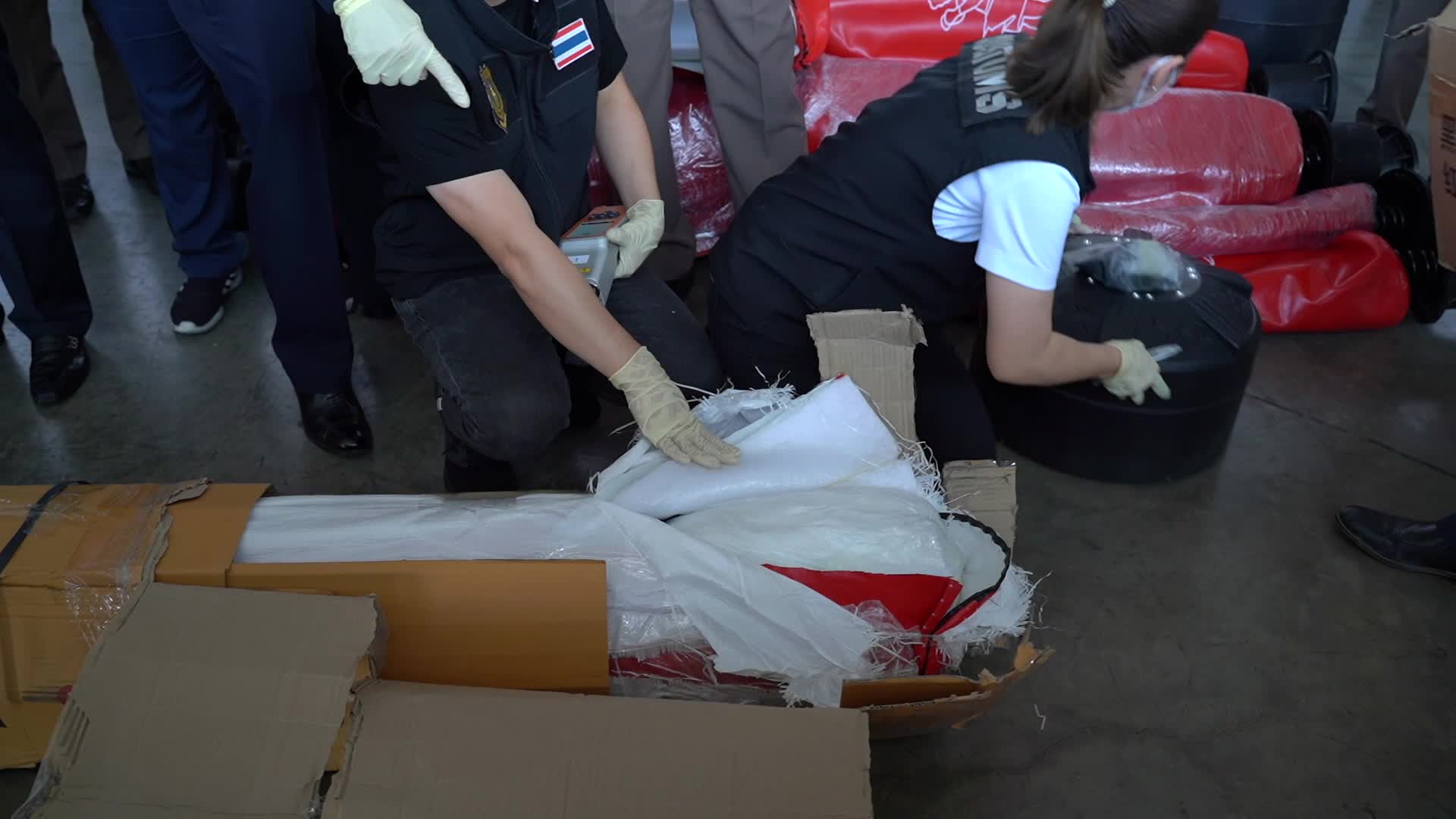 Thai Customs Department Seized 193 Kilograms of Methamphetamine.