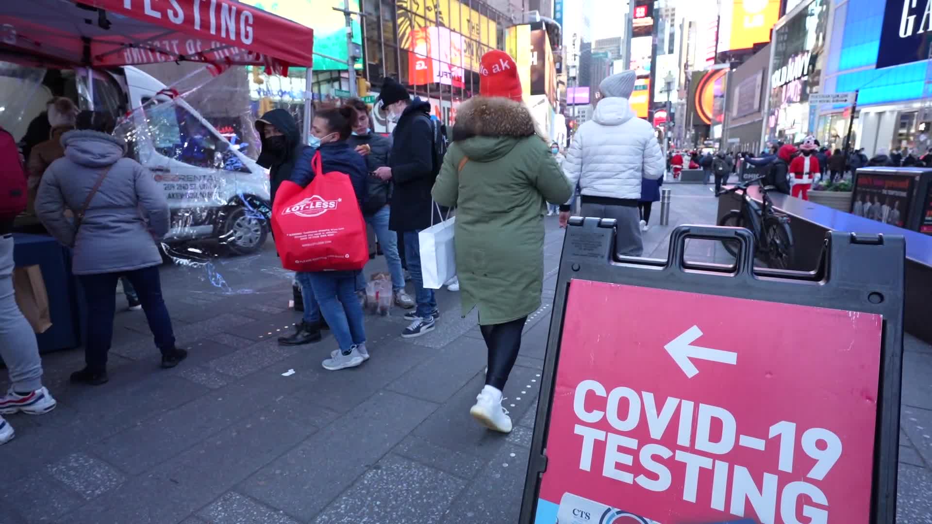  As Covid Cases Rise, Americans Rush To Get Tested Ahead Of Holidays 