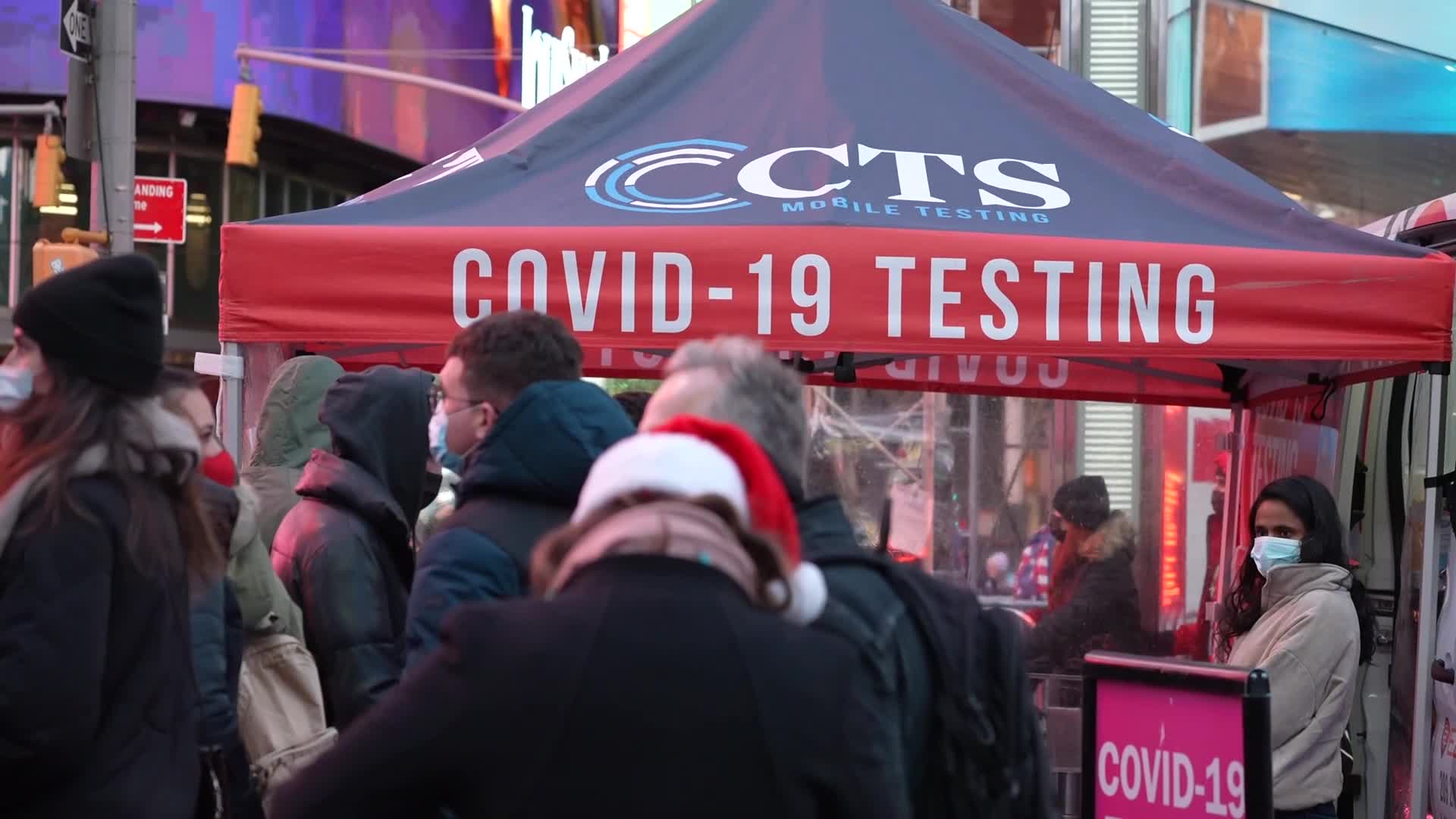  As Covid Cases Rise, Americans Rush To Get Tested Ahead Of Holidays 