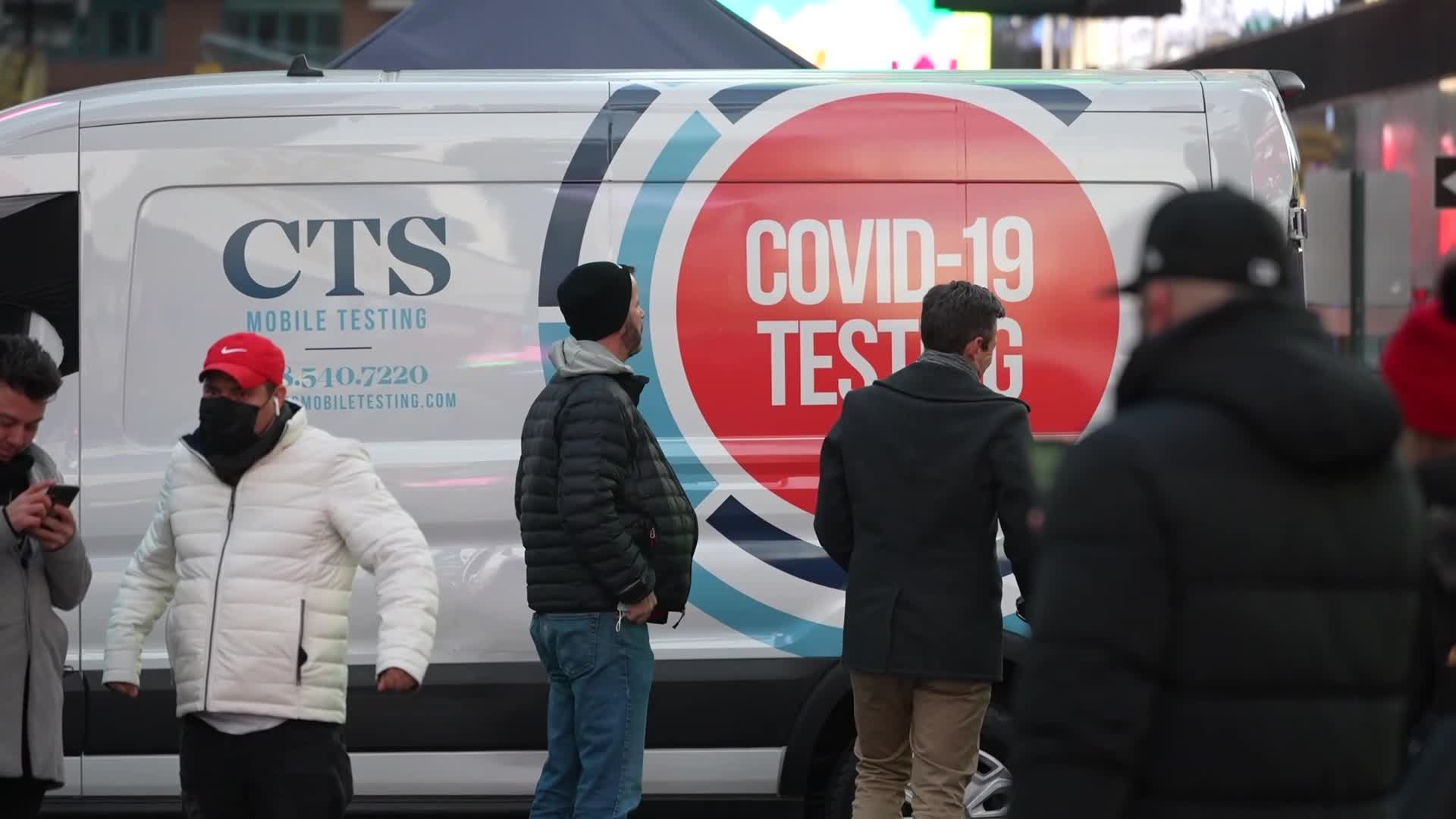  As Covid Cases Rise, Americans Rush To Get Tested Ahead Of Holidays 