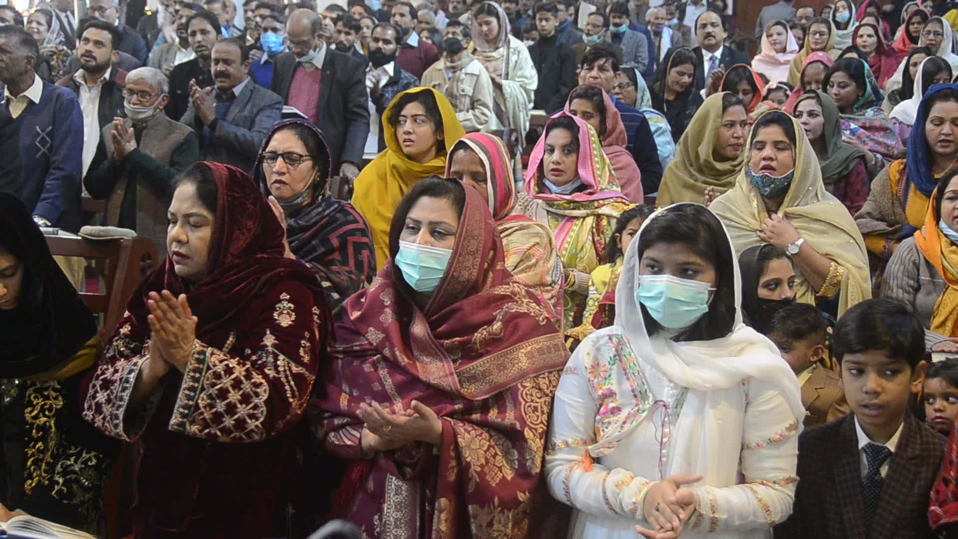Christmas day in Peshawar, Pakistan