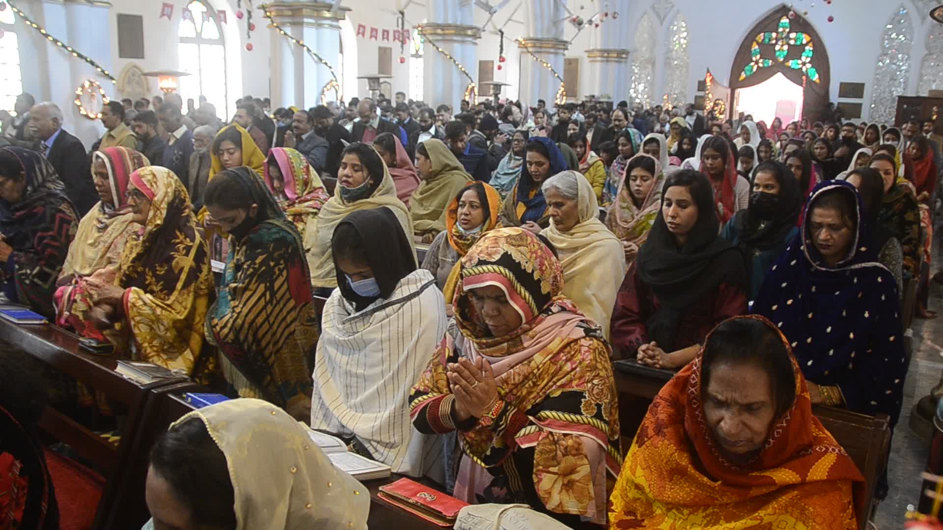 Christmas day in Peshawar, Pakistan