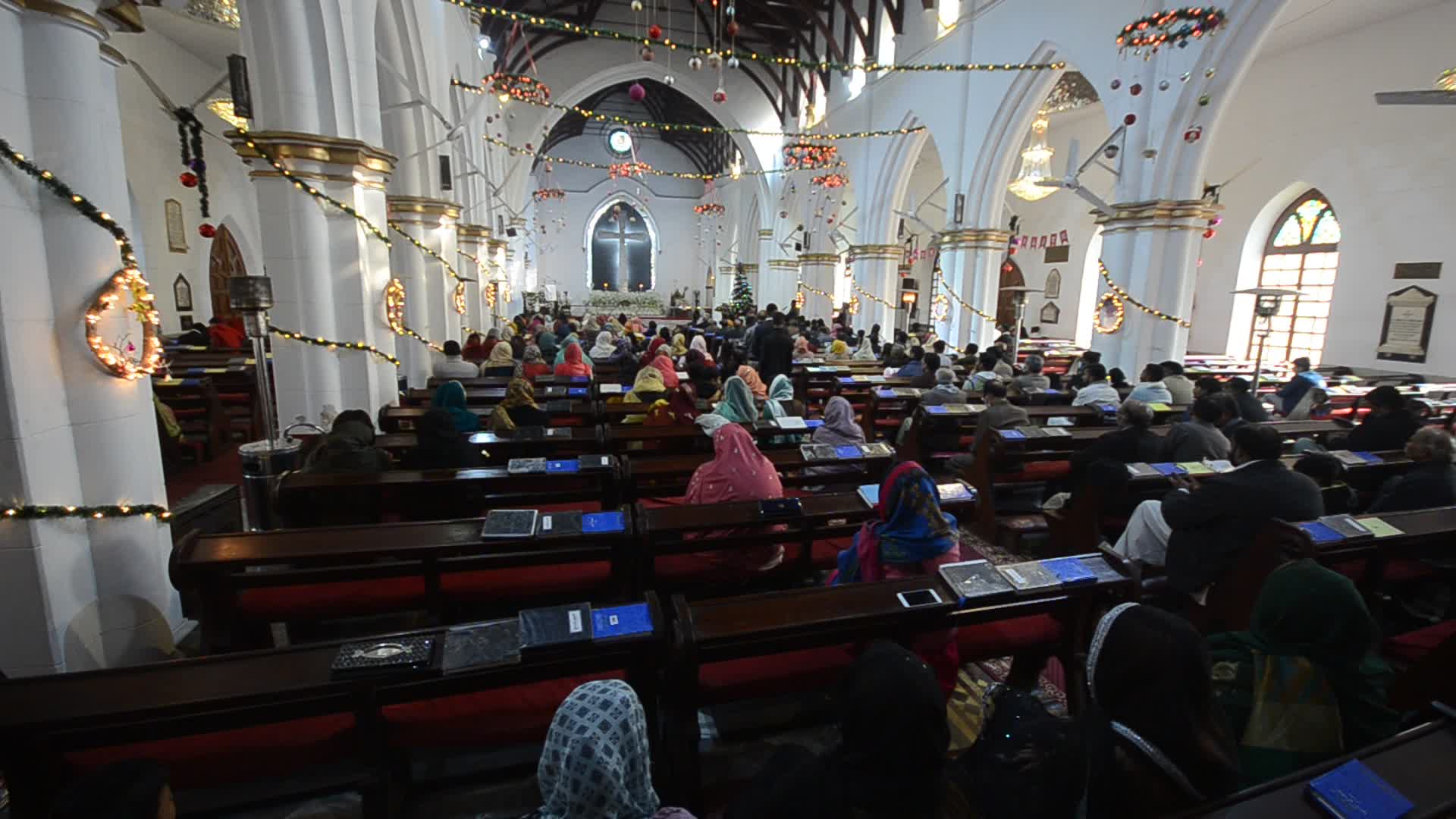 Christmas day in Peshawar, Pakistan