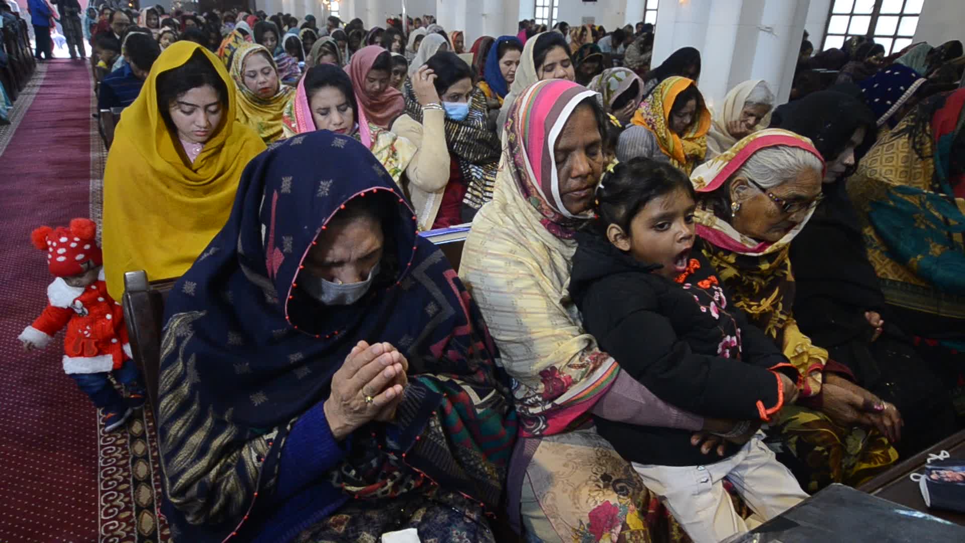 Christmas day in Peshawar, Pakistan