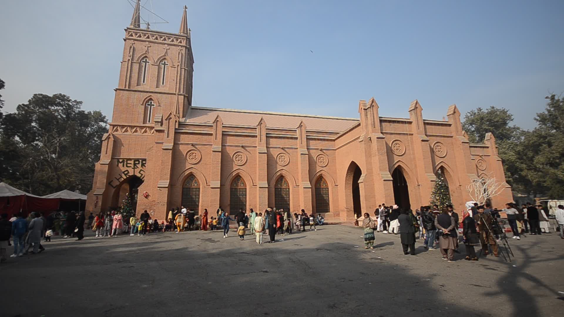 Christmas day in Peshawar, Pakistan