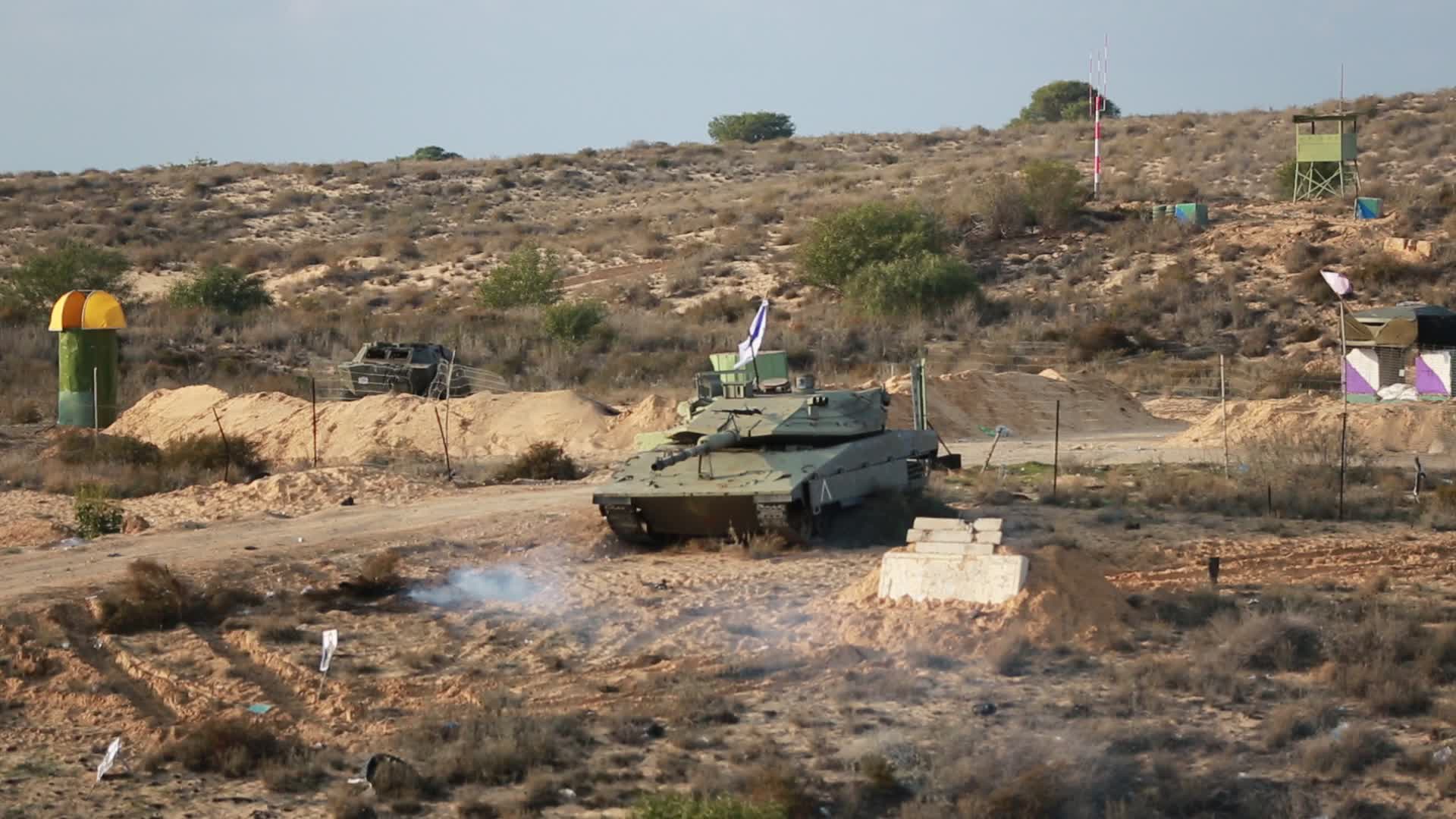 Military exercise in Gaza, Palestine