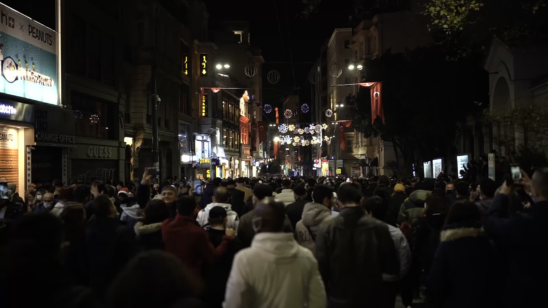 New Year's Eve Celebrations For 2022 In Istanbul