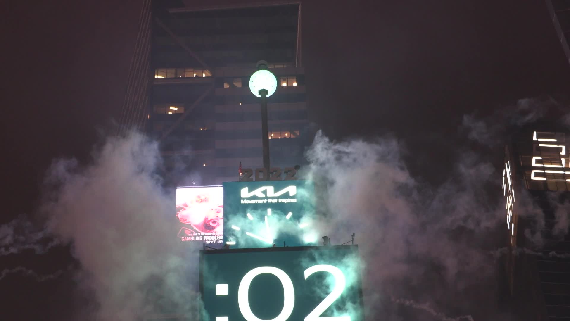 NYC: Times Square New Years Eve 2022