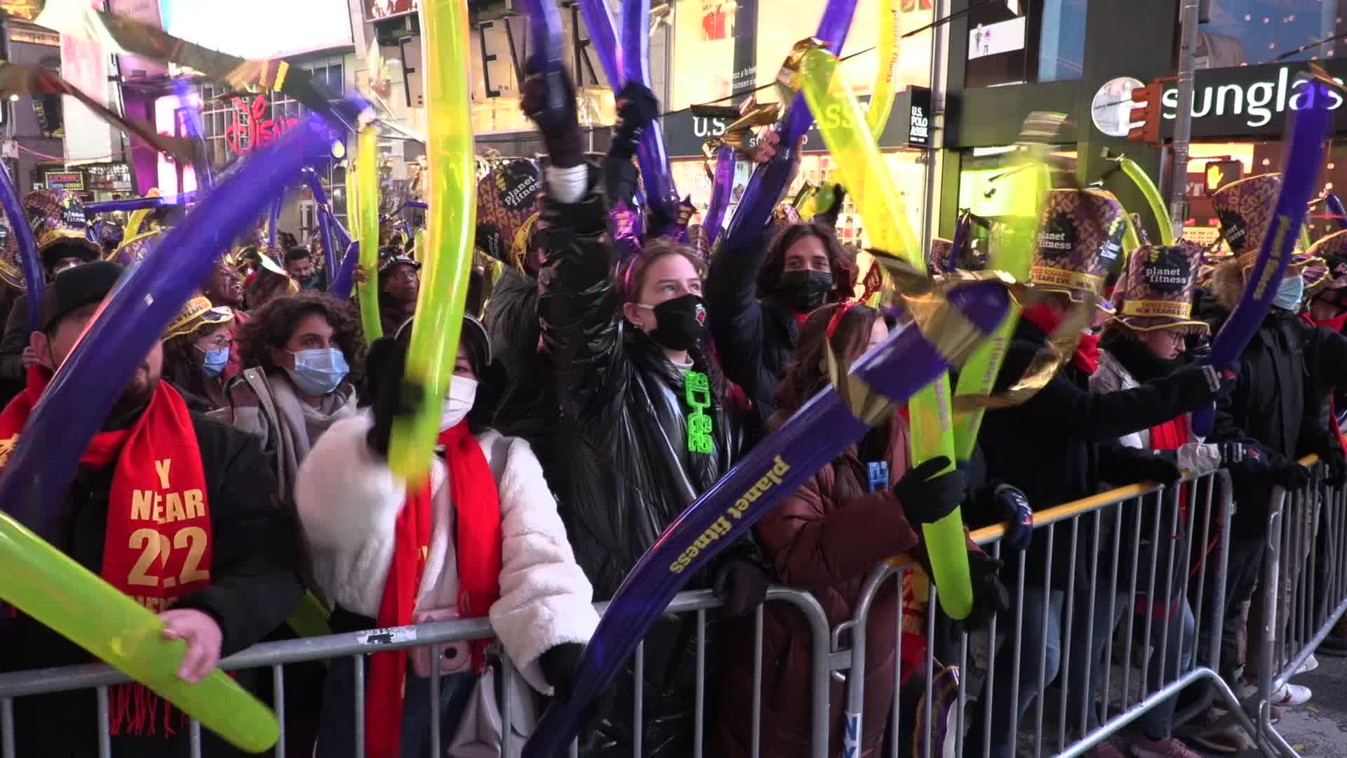 NYC: Times Square New Years Eve 2022