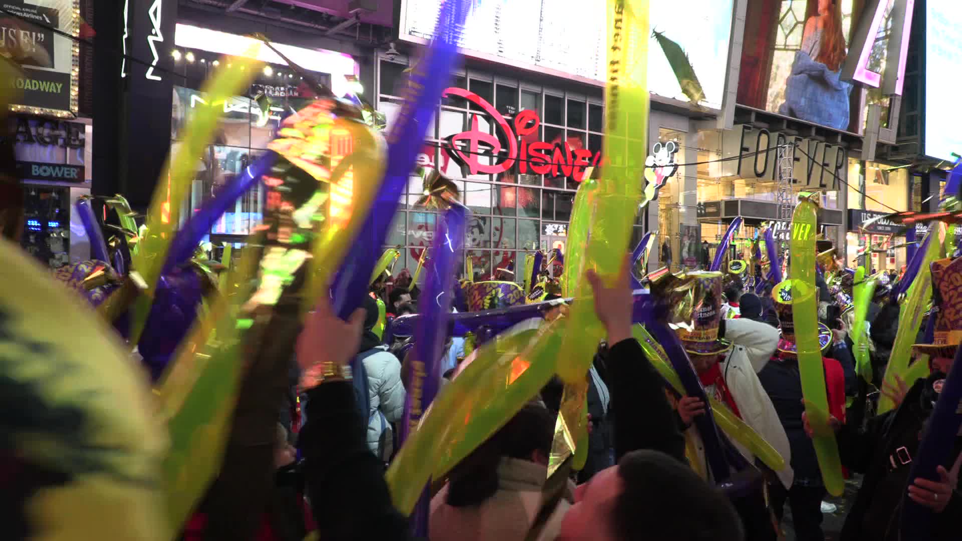 NYC: Times Square New Years Eve 2022