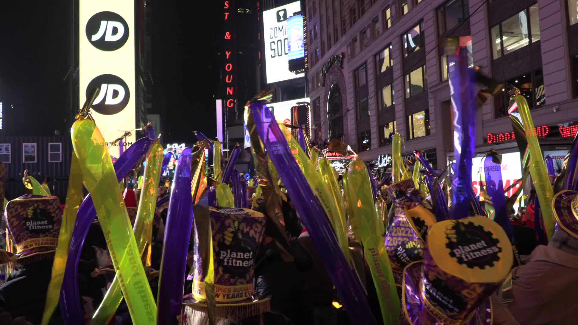 NYC: Times Square New Years Eve 2022