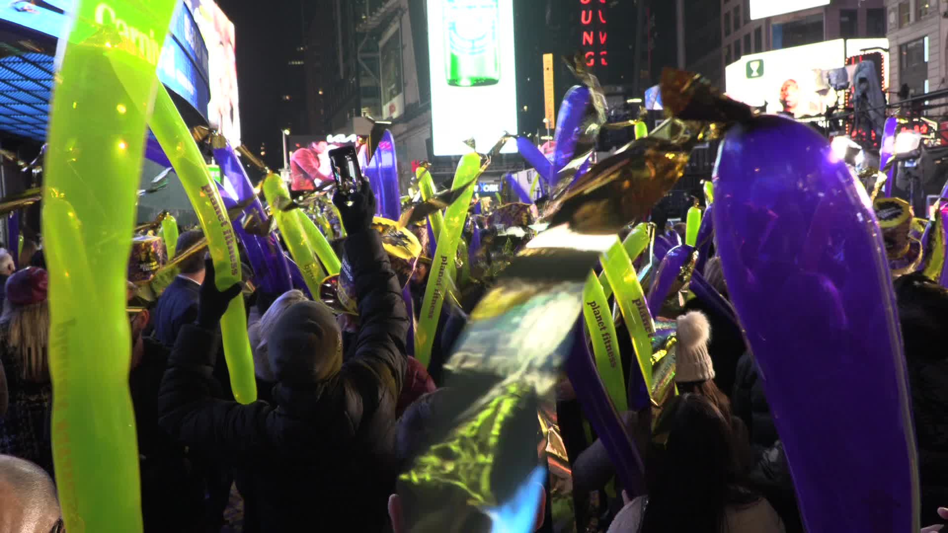 NYC: Times Square New Years Eve 2022