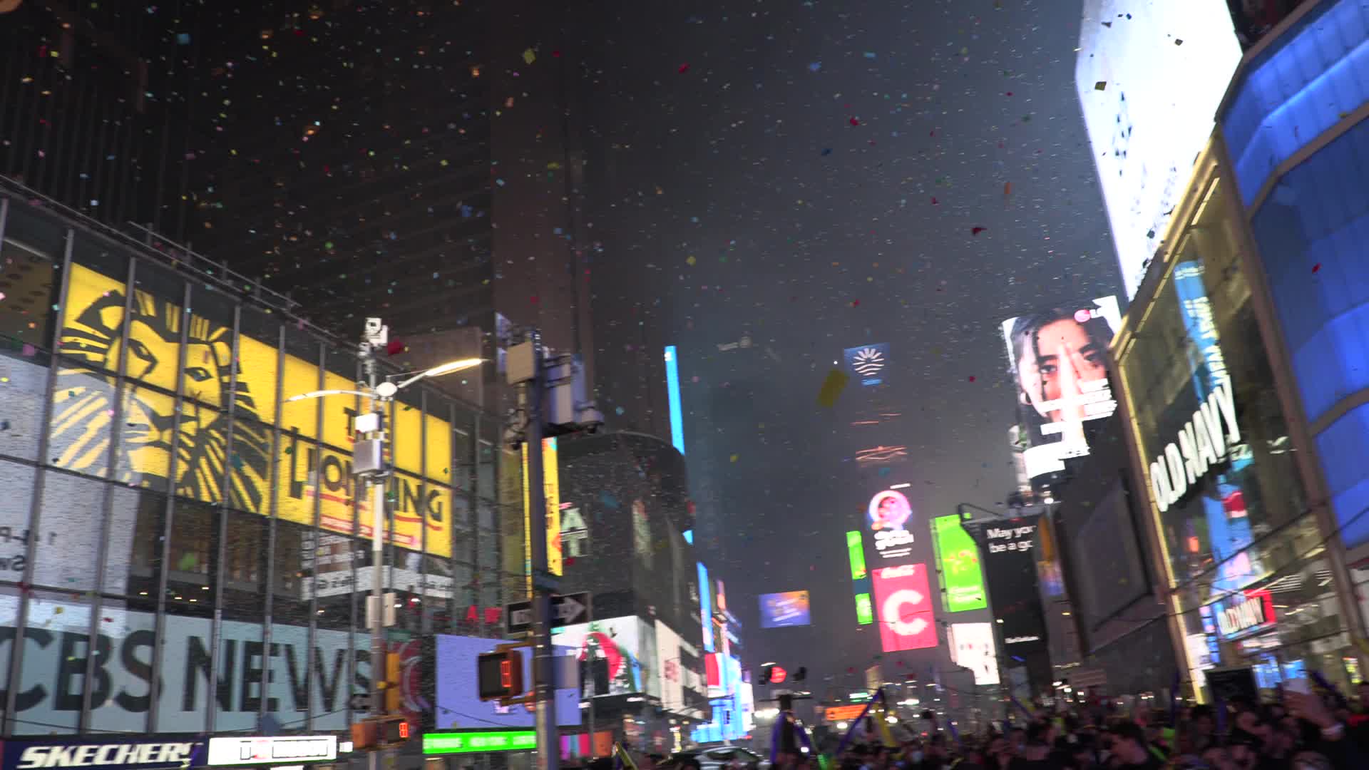 NYC: Times Square New Years Eve 2022
