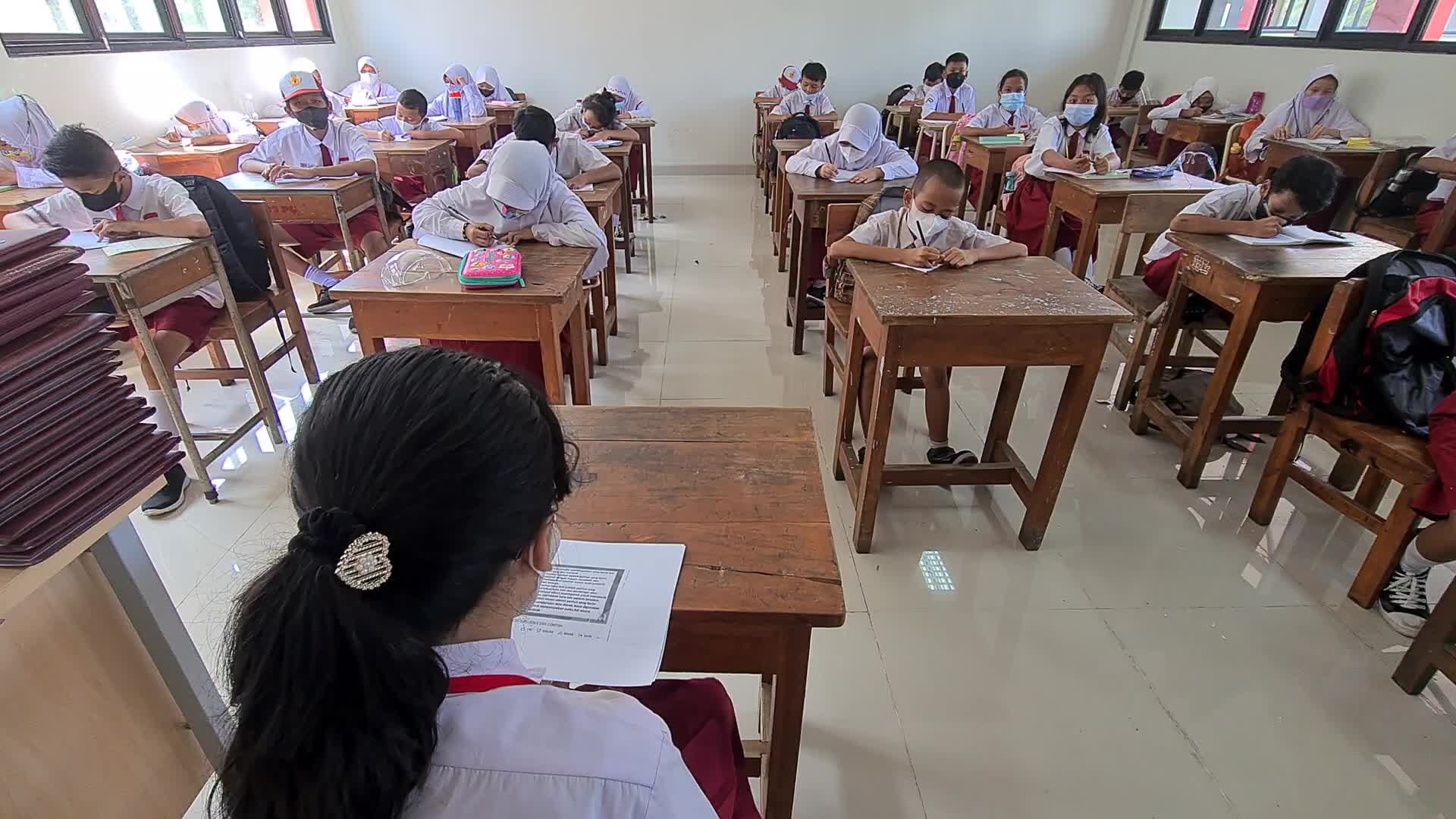 Full face-to-face learning in Jakarta, Indonesia