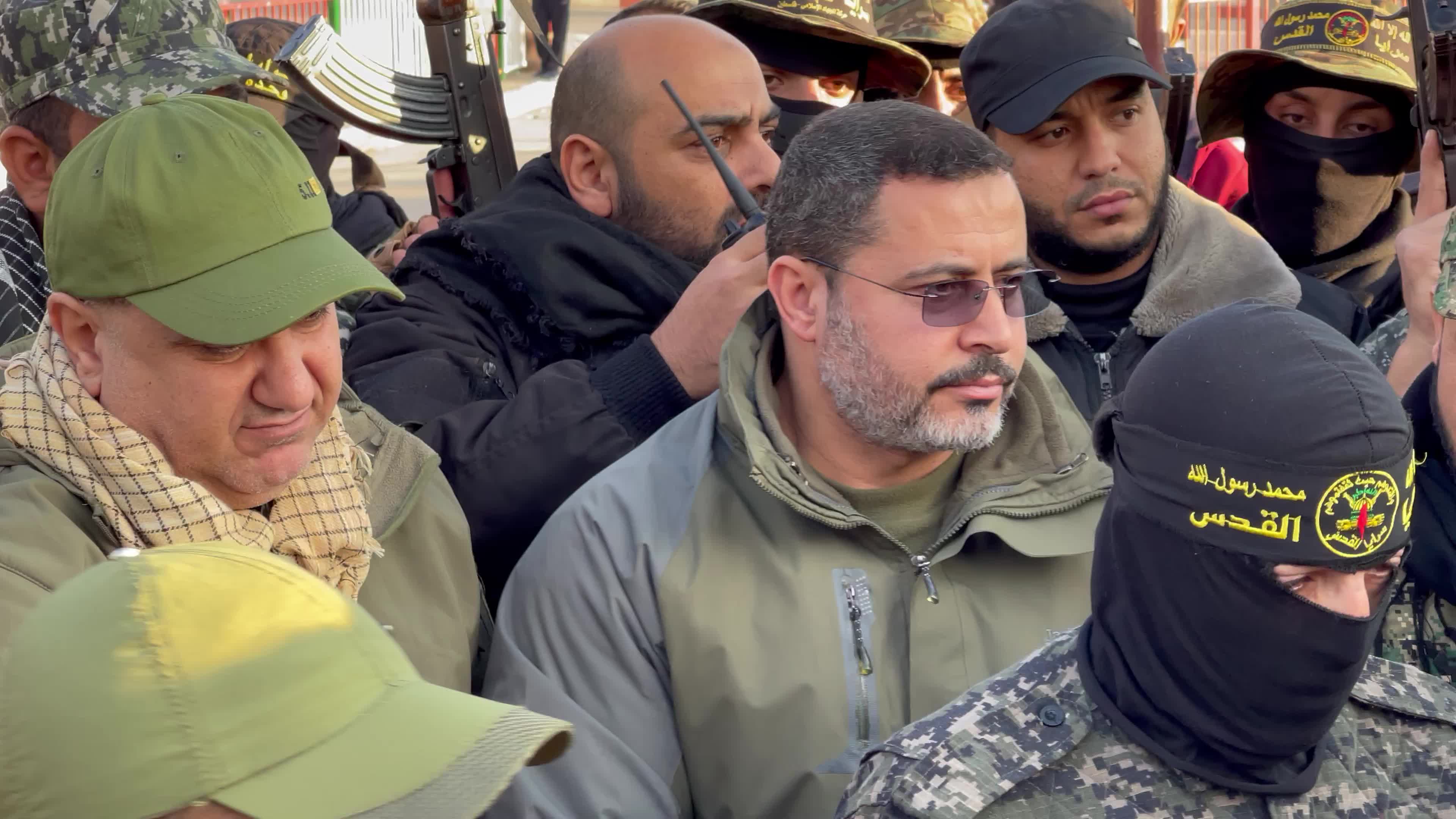 Military parade to celebrate after ​a Palestinian prisoner Hisham Abu Hawash ends his hunger strike