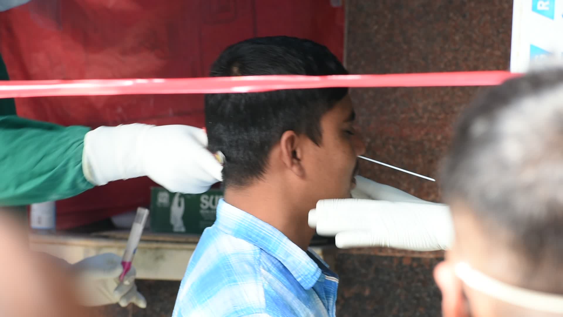 Coronavirus emergency in Kolkata .