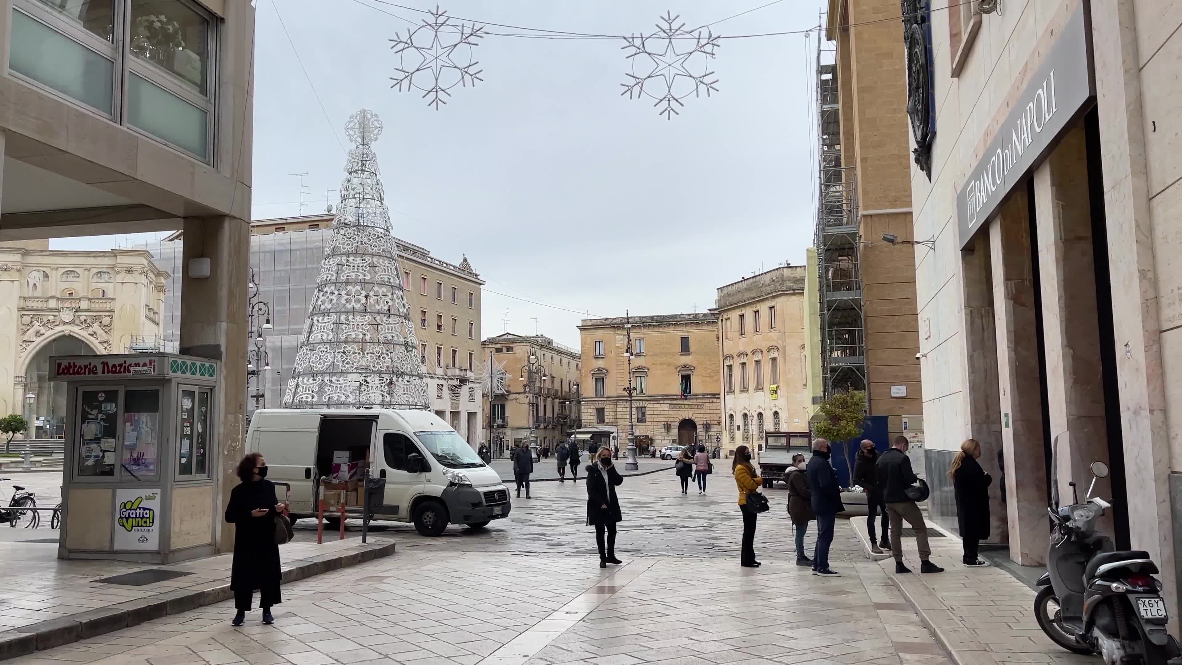 Daily life amid the COVID-19 pandemic in Lecce, Italy