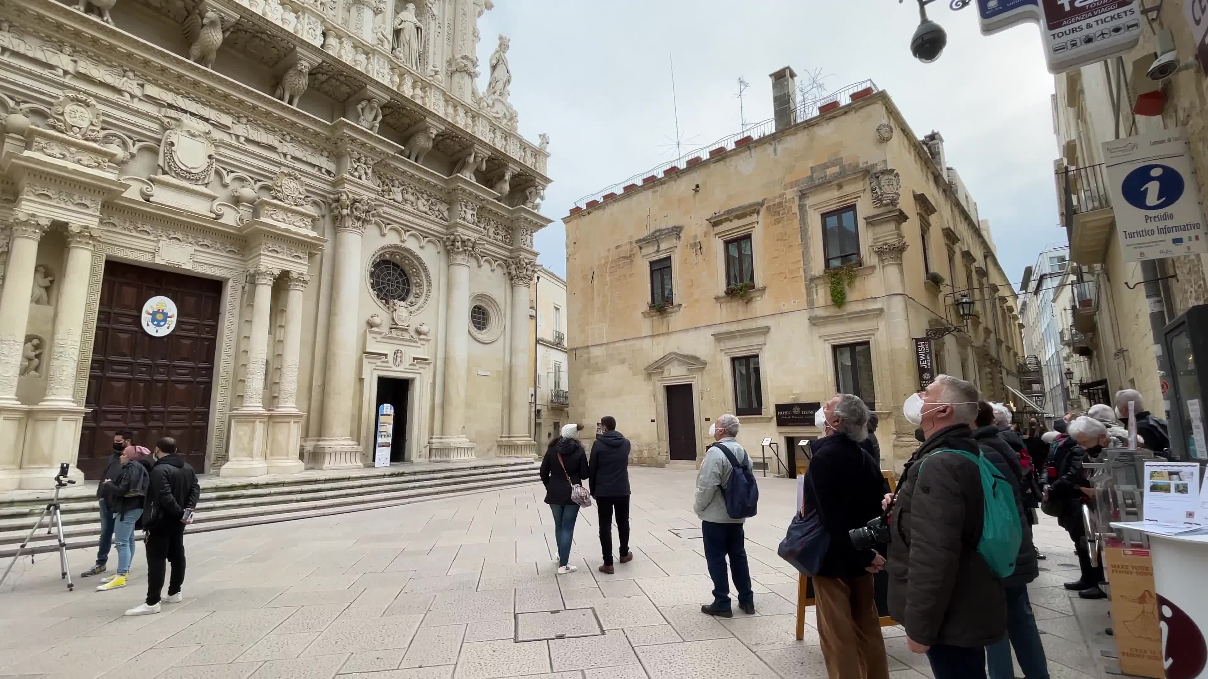 Daily life amid the COVID-19 pandemic in Lecce, Italy