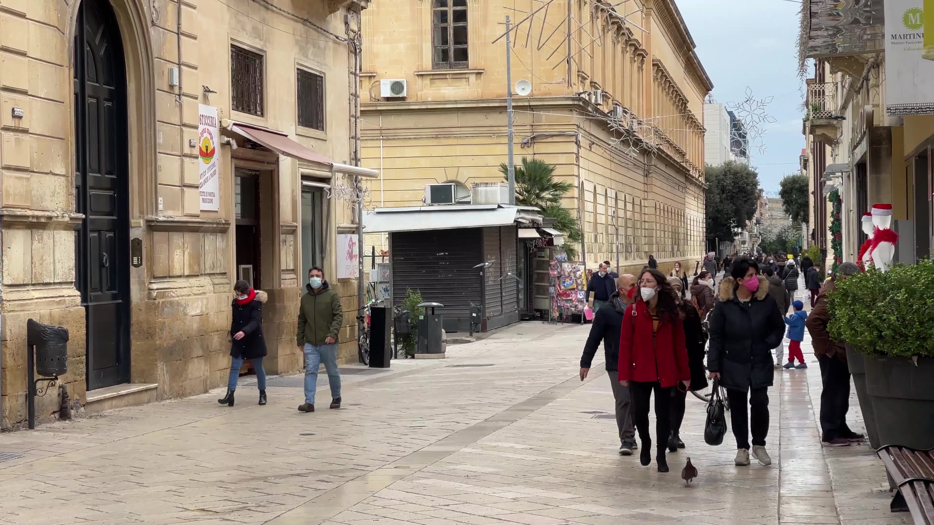 Daily life amid the COVID-19 pandemic in Lecce, Italy