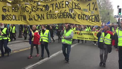 Yellow Vests Act XIX Protest In Paris