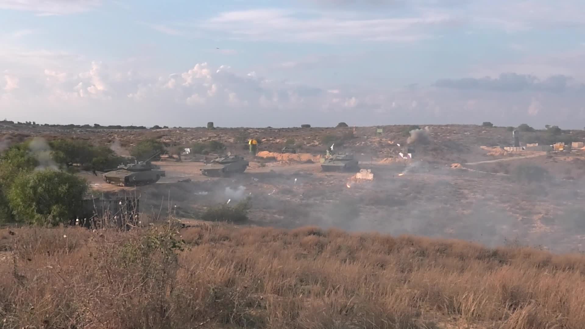 Palestinians Military Drill 