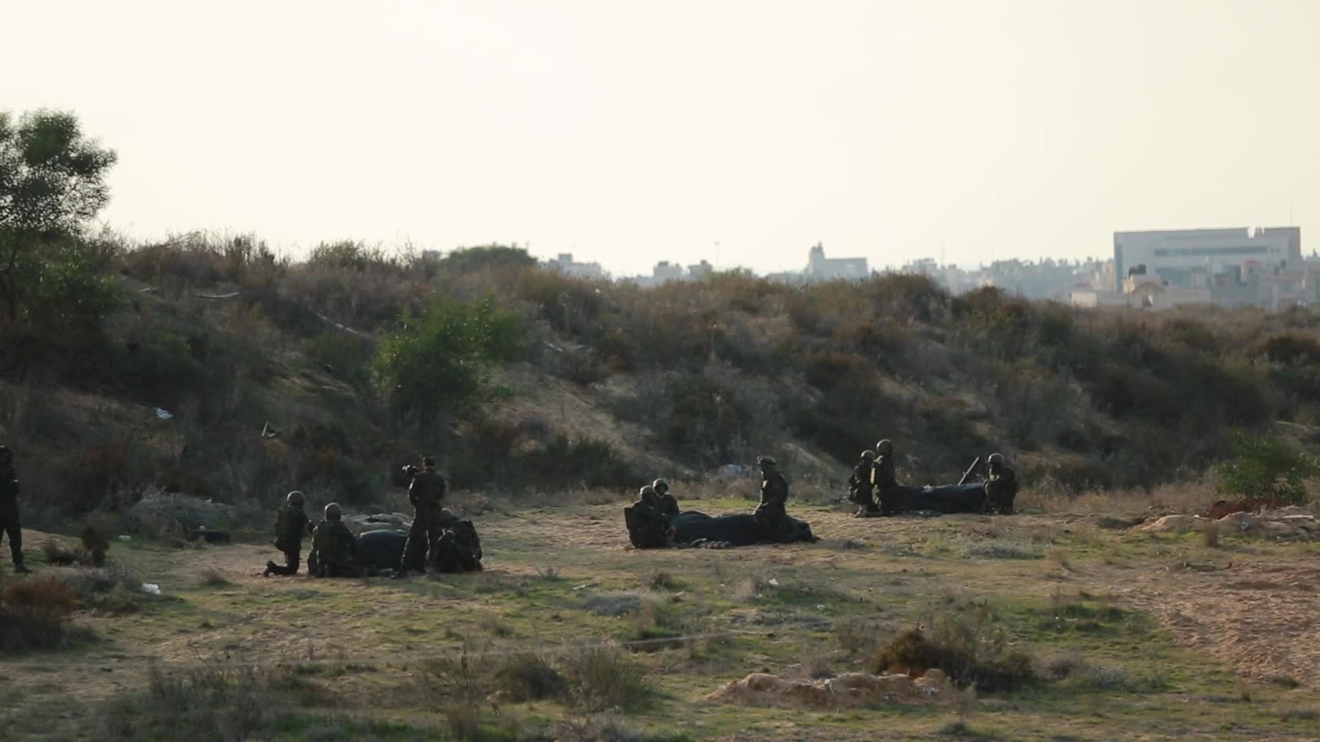 Palestinians Military Drill 