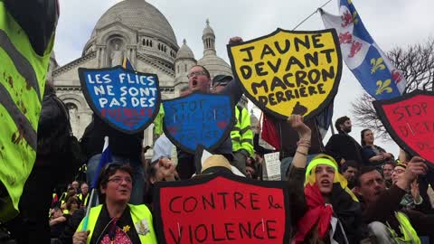Yellow Vests Act XIX Protest In Paris