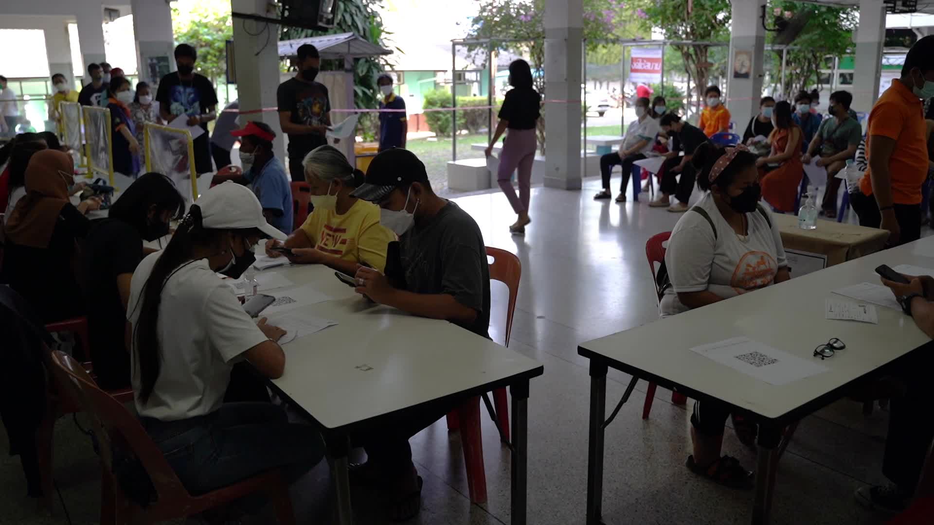 COVID-19 Mobile Vaccination in Bangkok