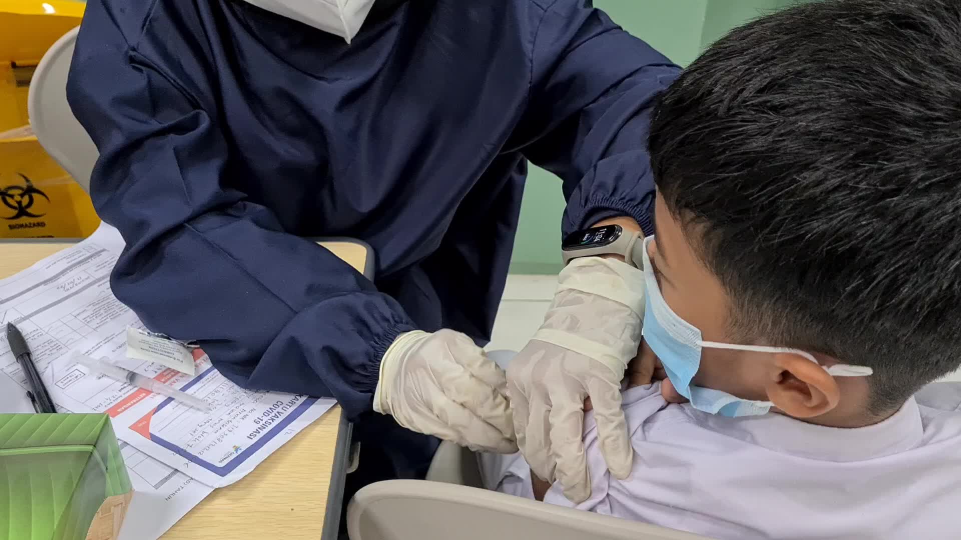 Coronavirus Vaccination For Children In Indonesia