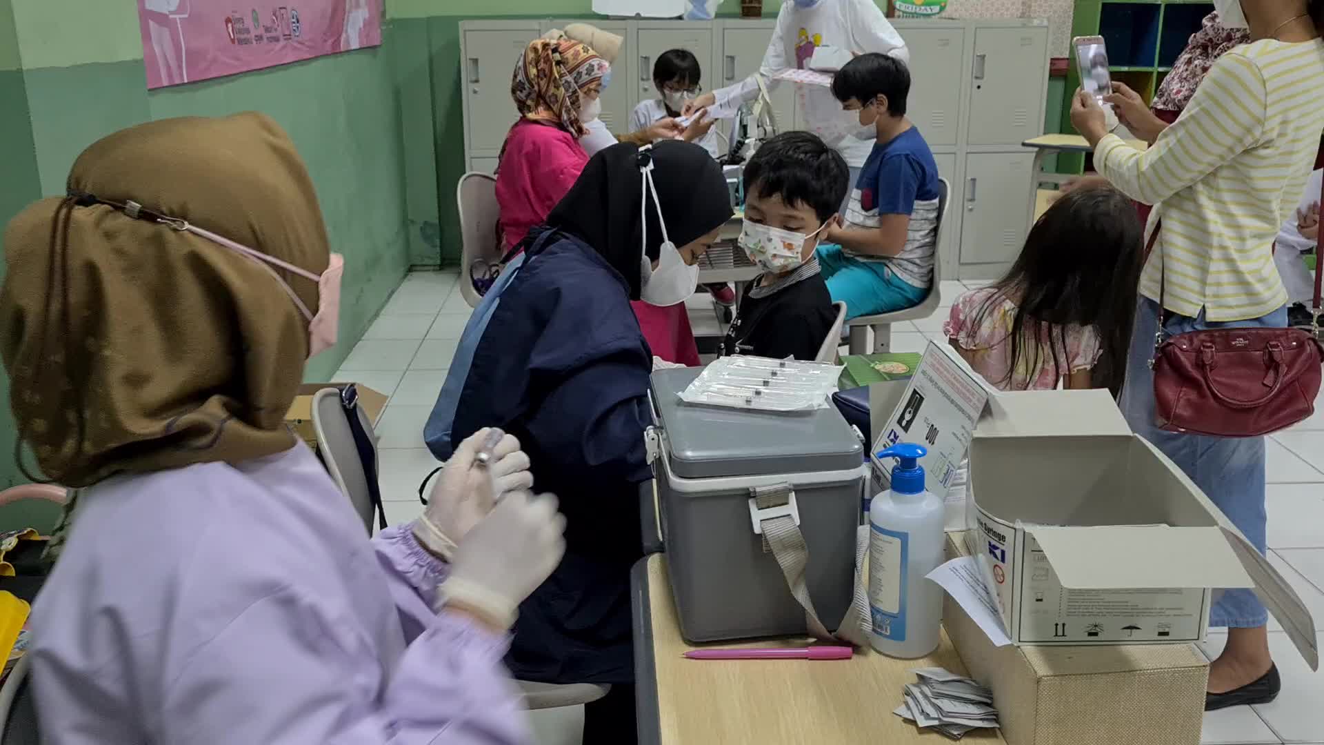 Coronavirus Vaccination For Children In Indonesia