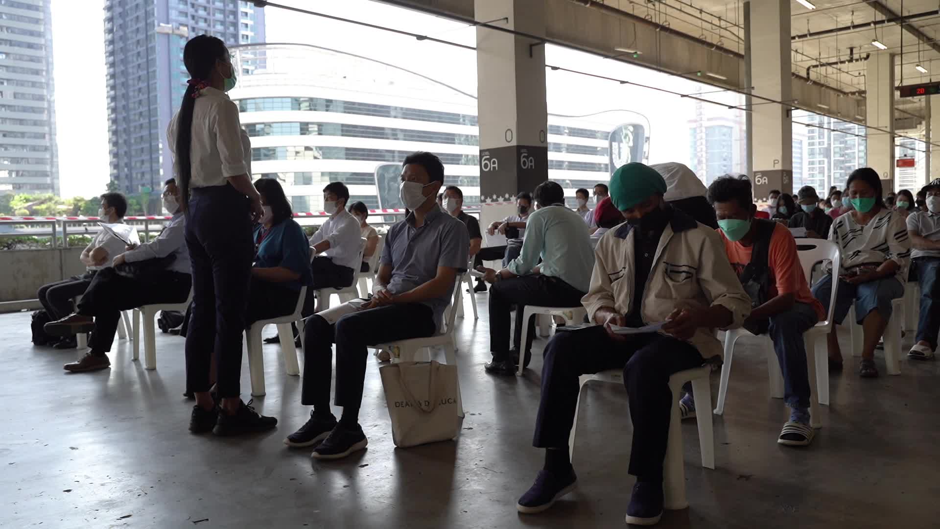 COVID-19 Mobile Vaccination in Bangkok