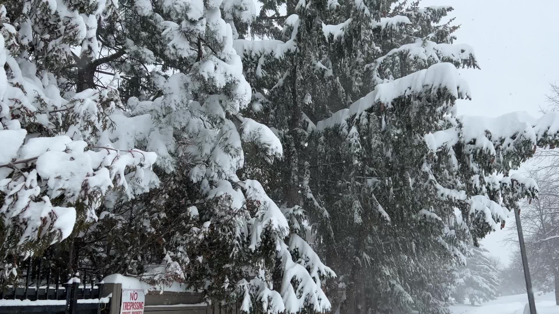 Toronto gets hit by historic massive winter snowstorm