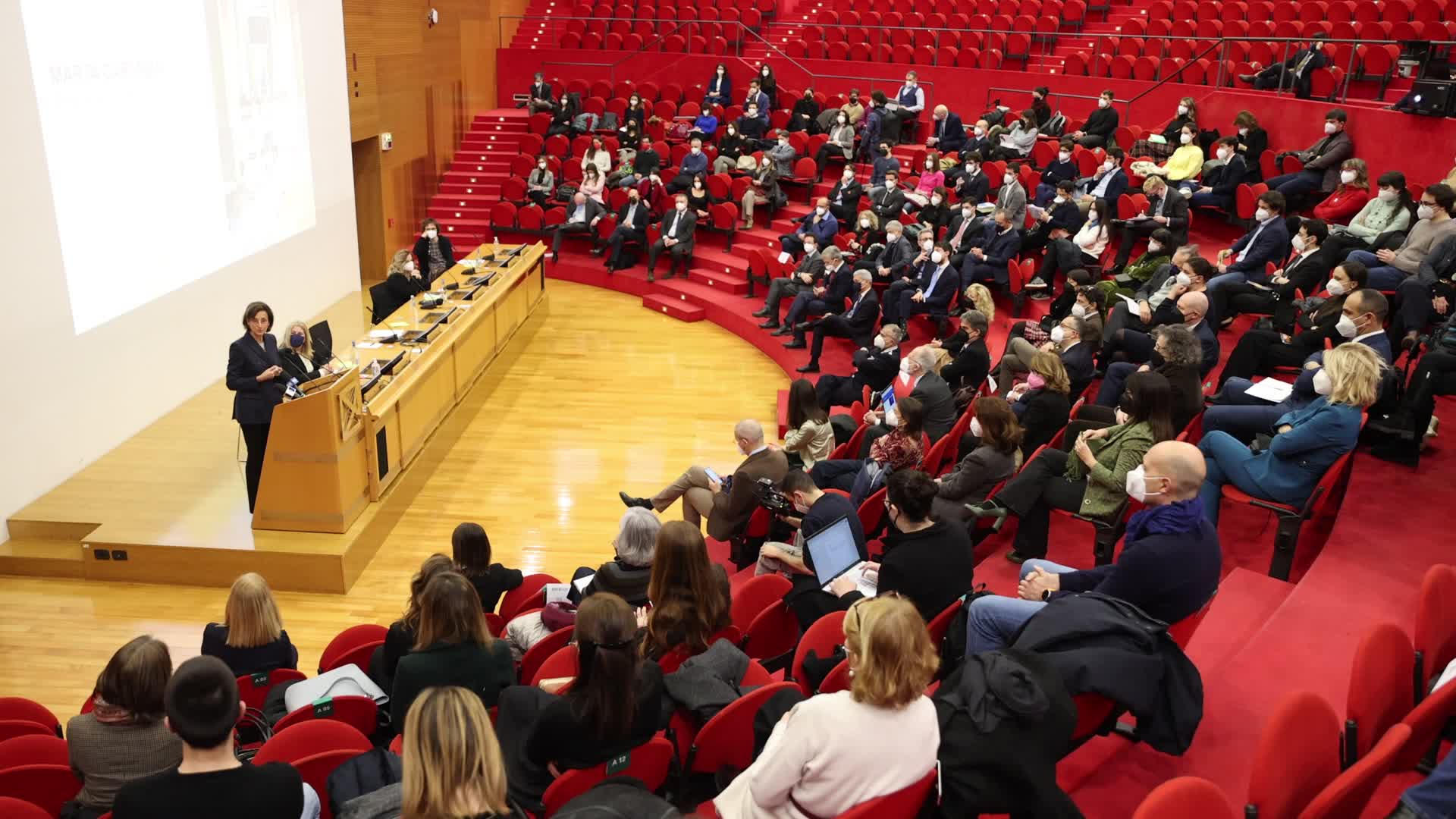 Marta Cartabia attends "Dove Va La Giustizia?" event in Milan