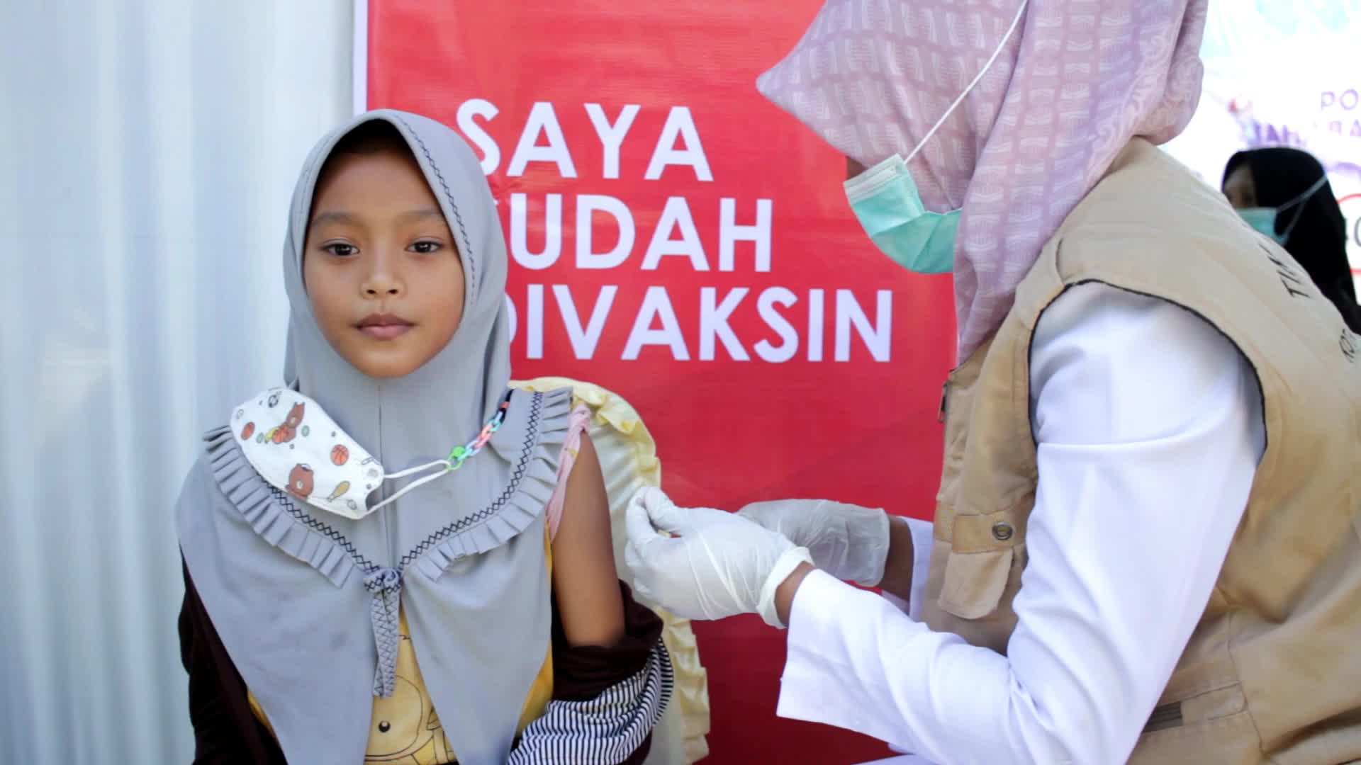 Covid-19 Vaccination for Children in Aceh