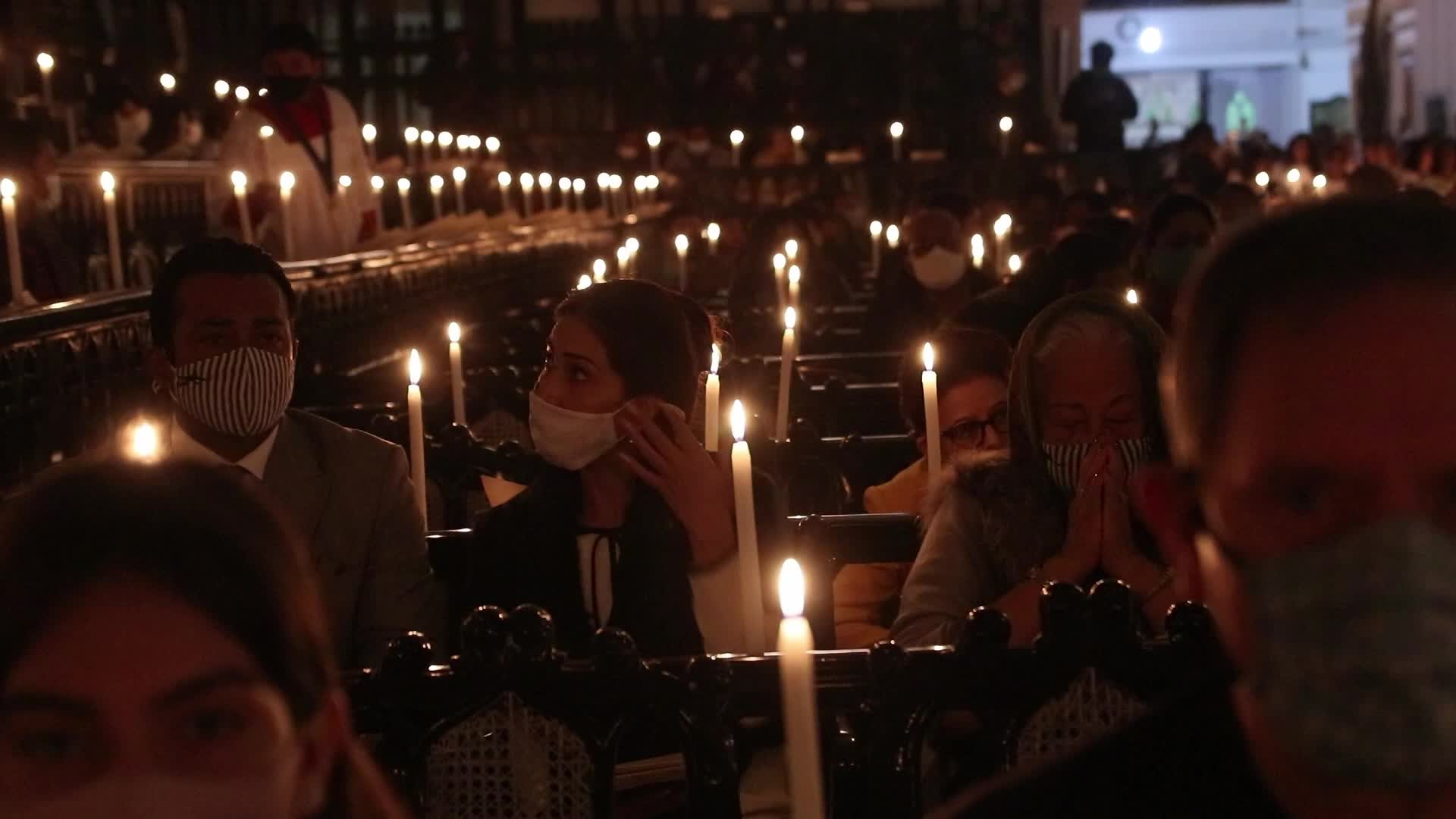 Christmas Eve in Kolkata, India