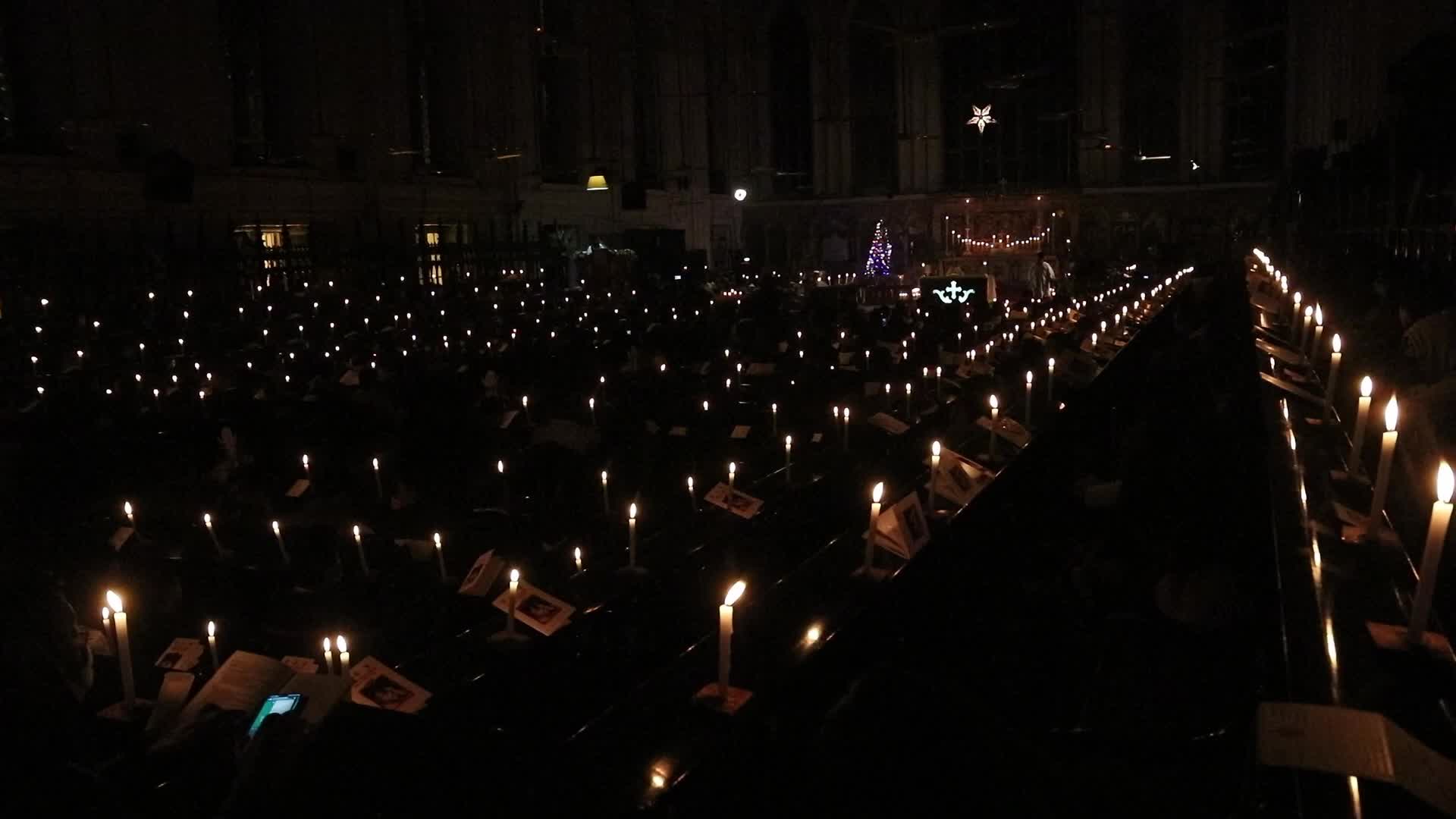 Christmas Eve in Kolkata, India